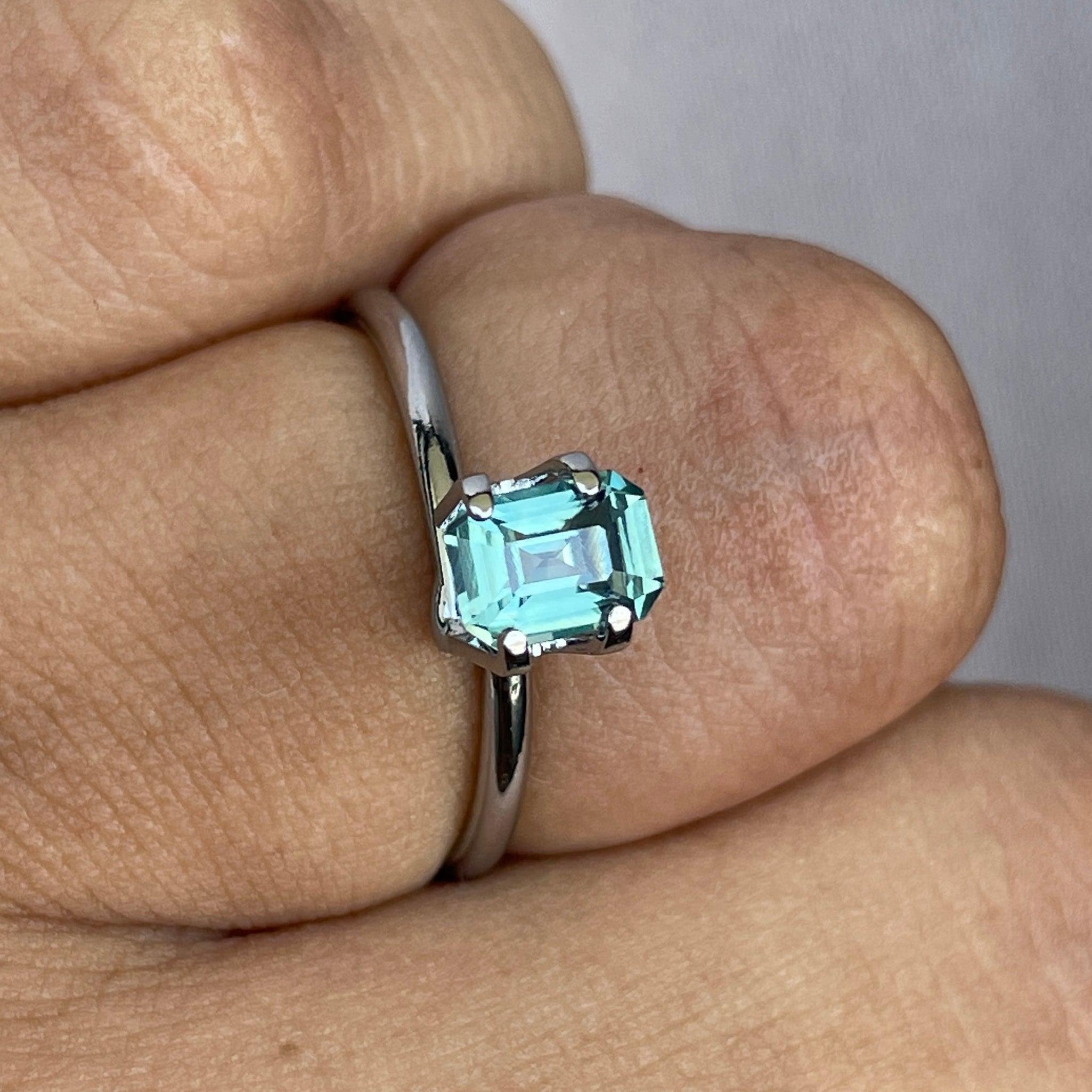 Teal Blue Natural Sapphire