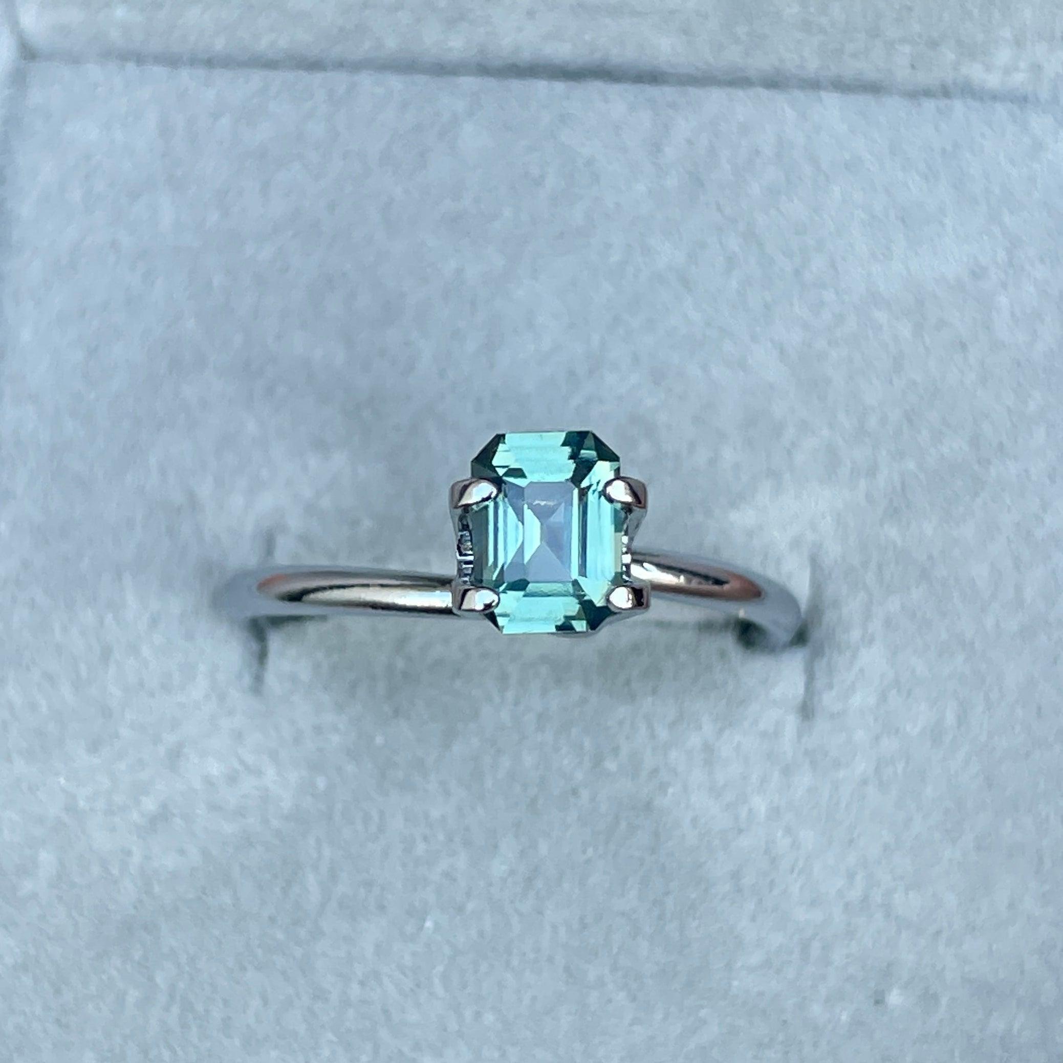 Teal Blue Natural Sapphire