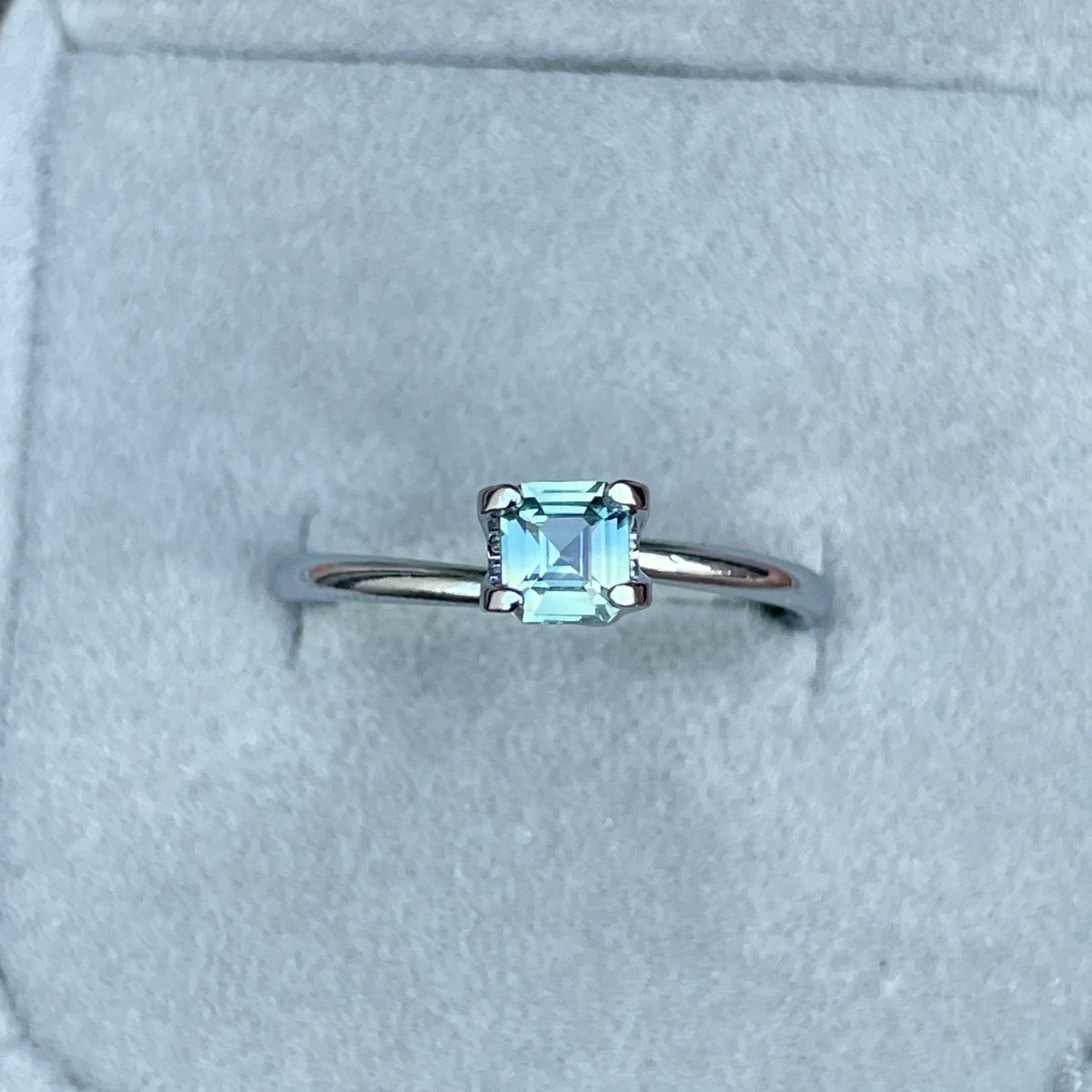 Natural Unheated Bi-Color Sapphire 0.57 carats - NASHGEMS
