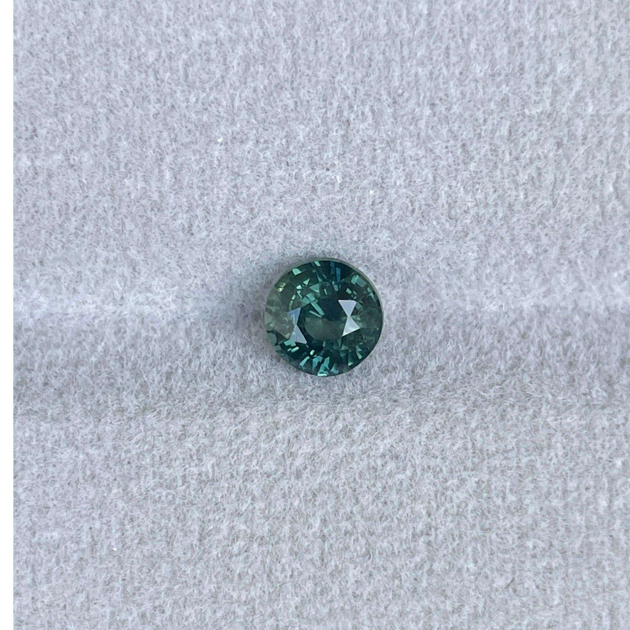 Deep Teal-Green Sapphire