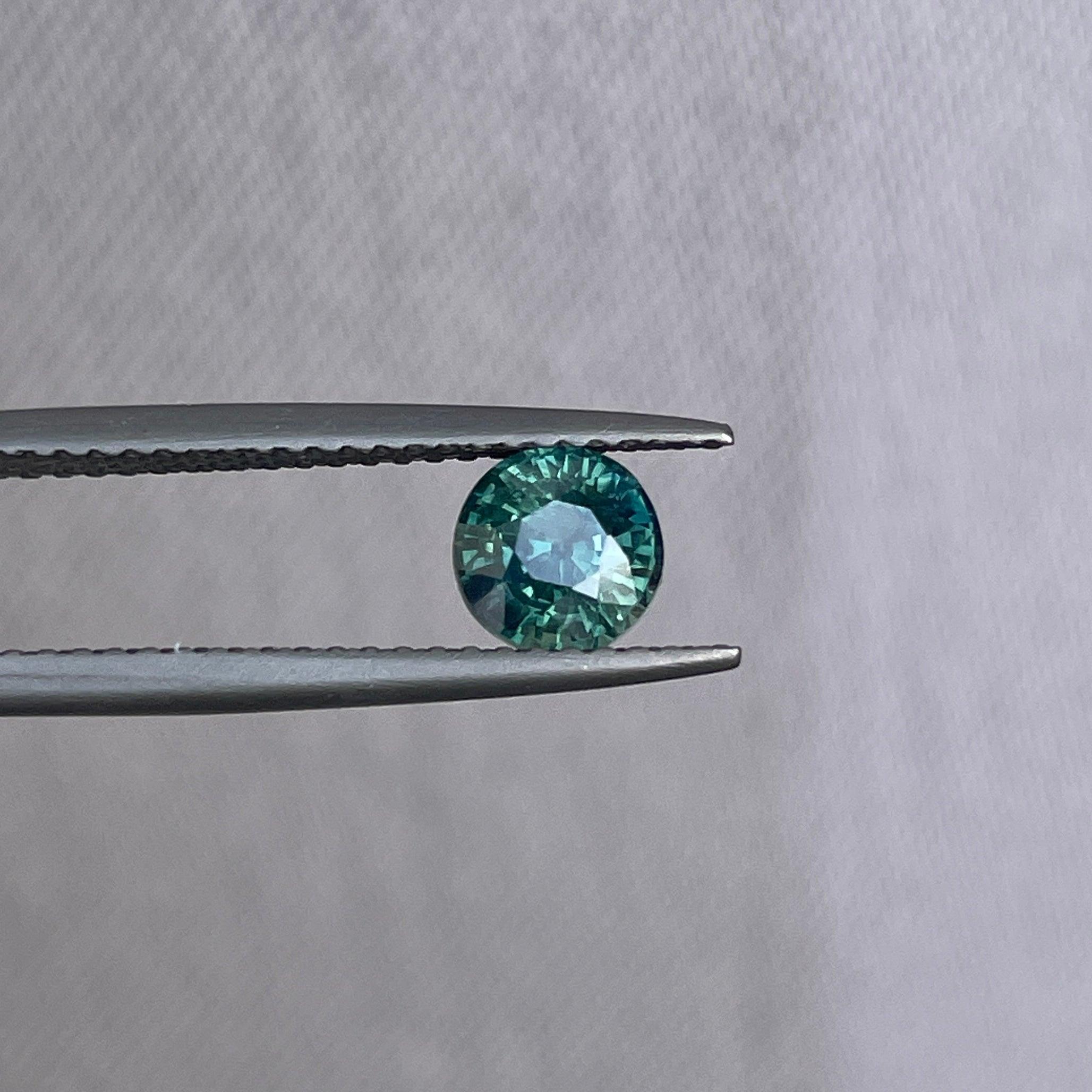 Deep Teal-Green Sapphire