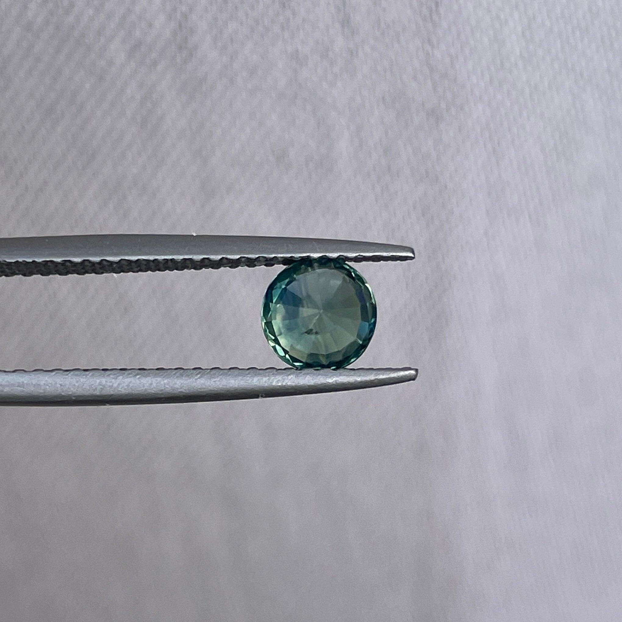 Deep Teal-Green Sapphire
