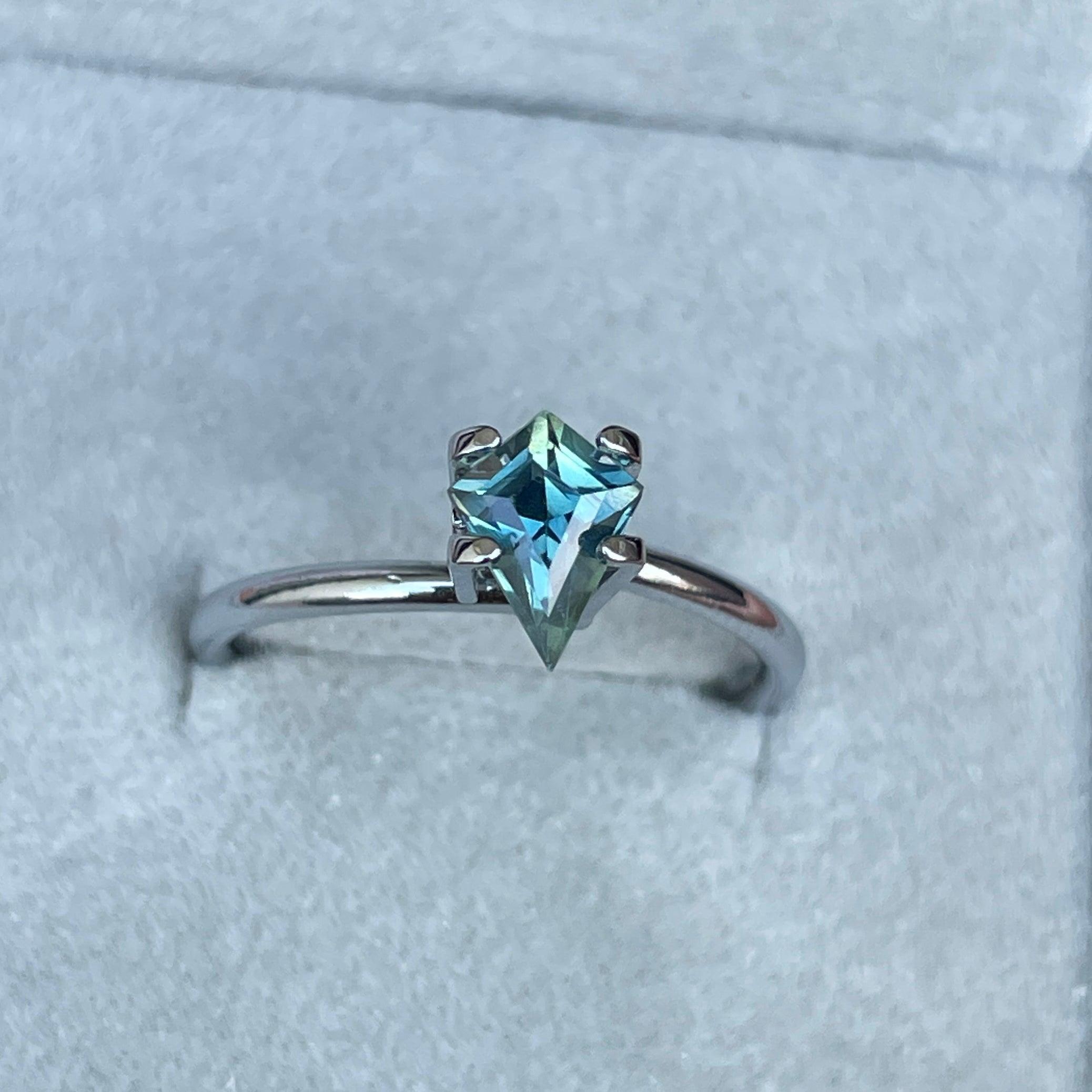 Blue Green Sapphire
