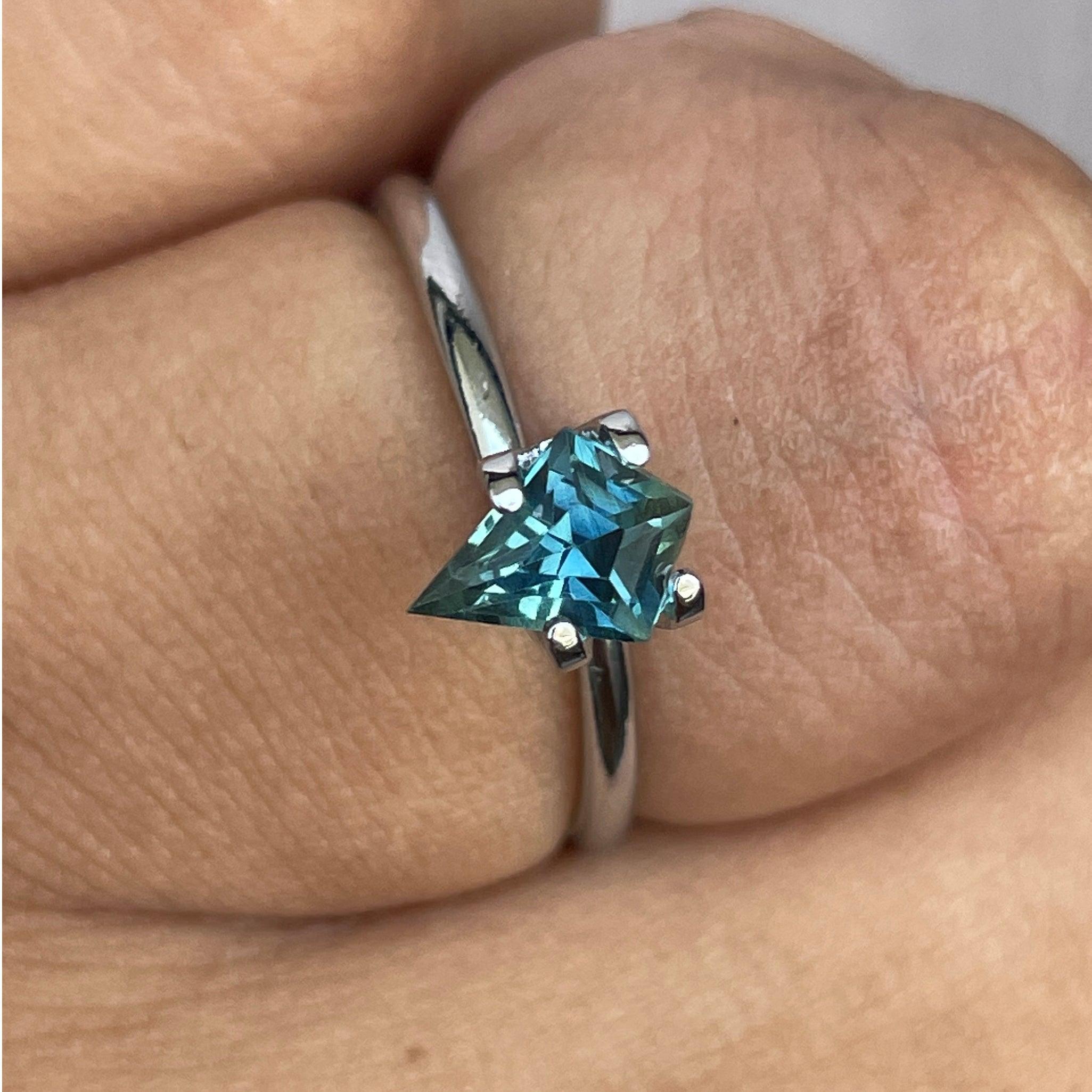 Blue Green Sapphire
