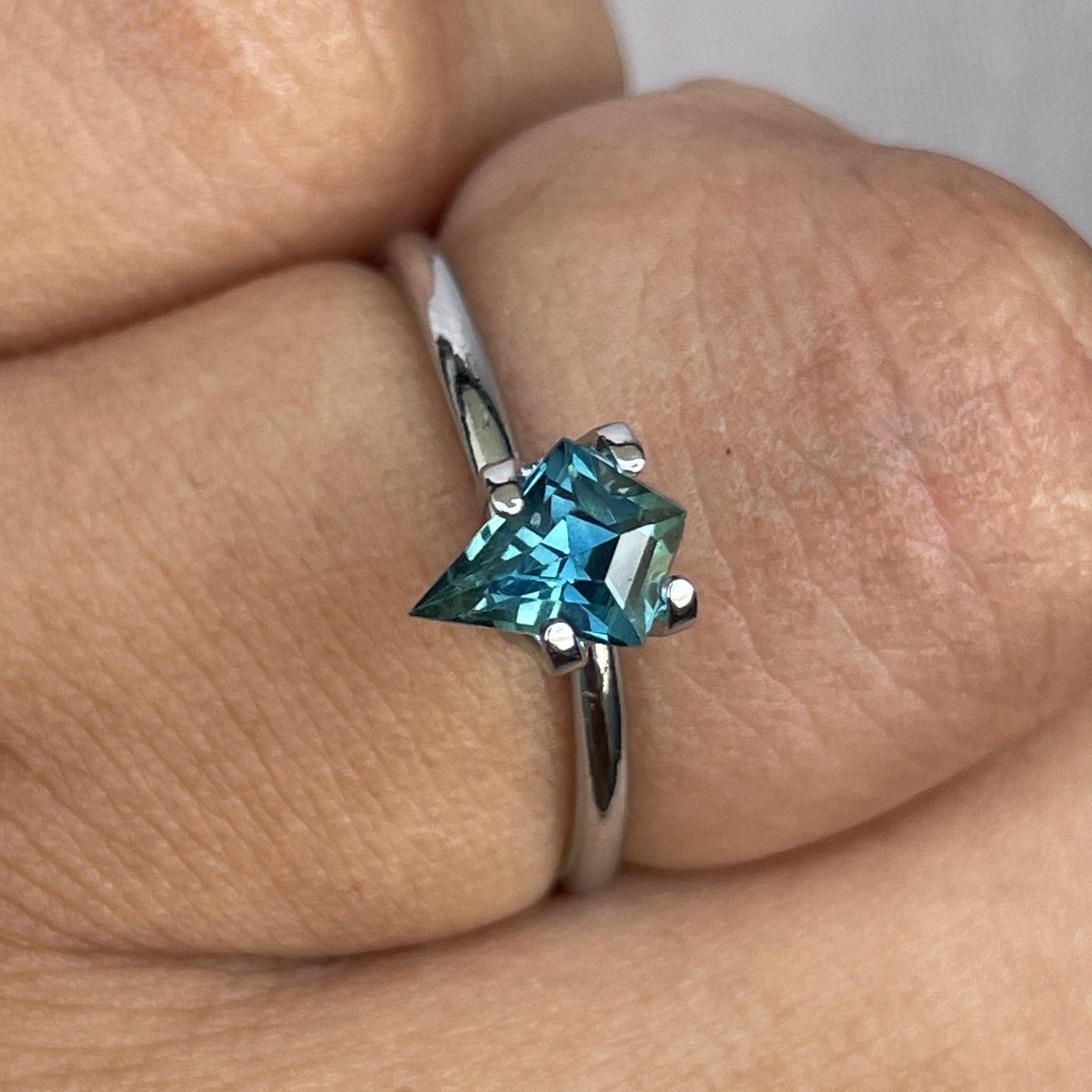 Blue Green Sapphire