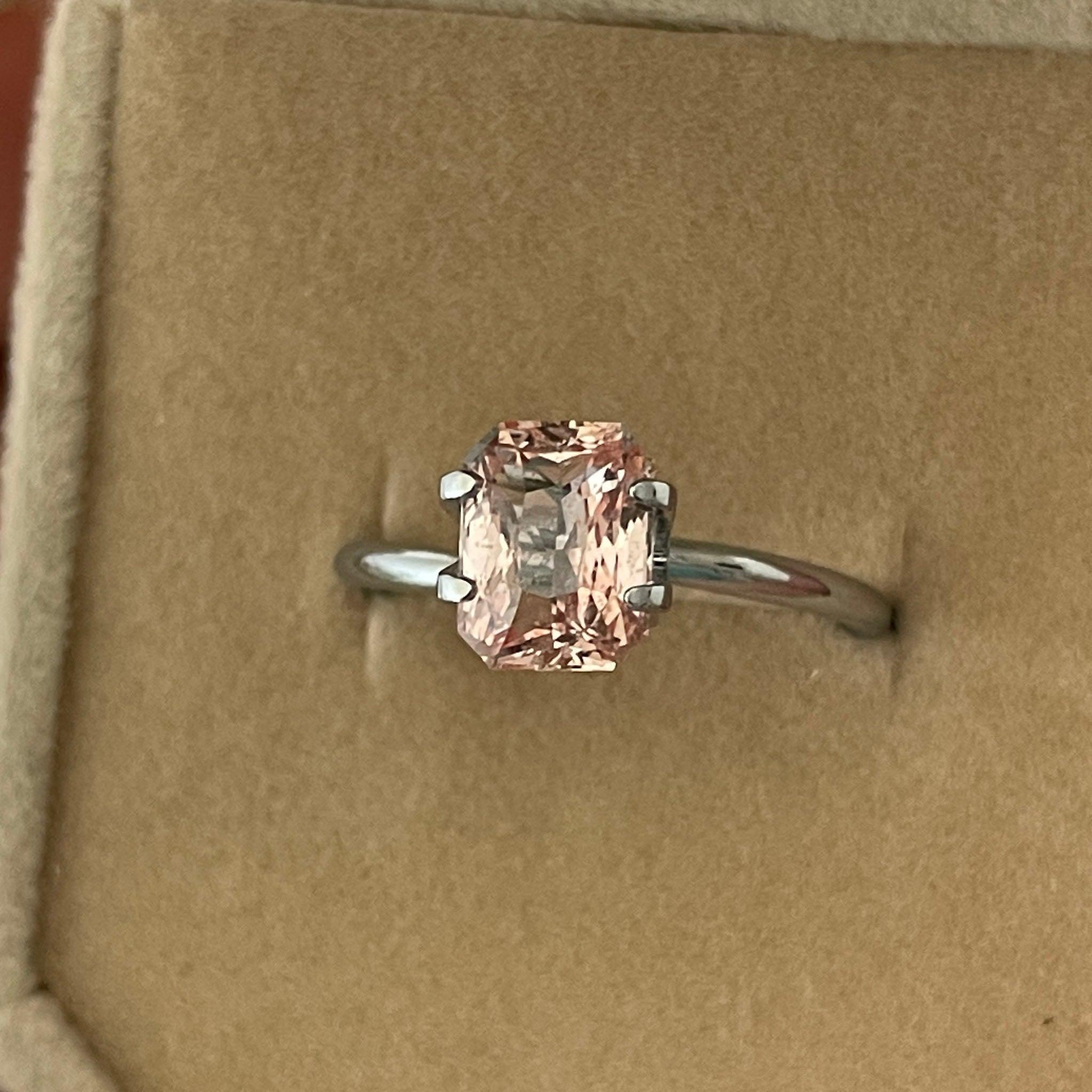 Natural Padparadscha Sapphire 2.04 CT - NASHGEMS
