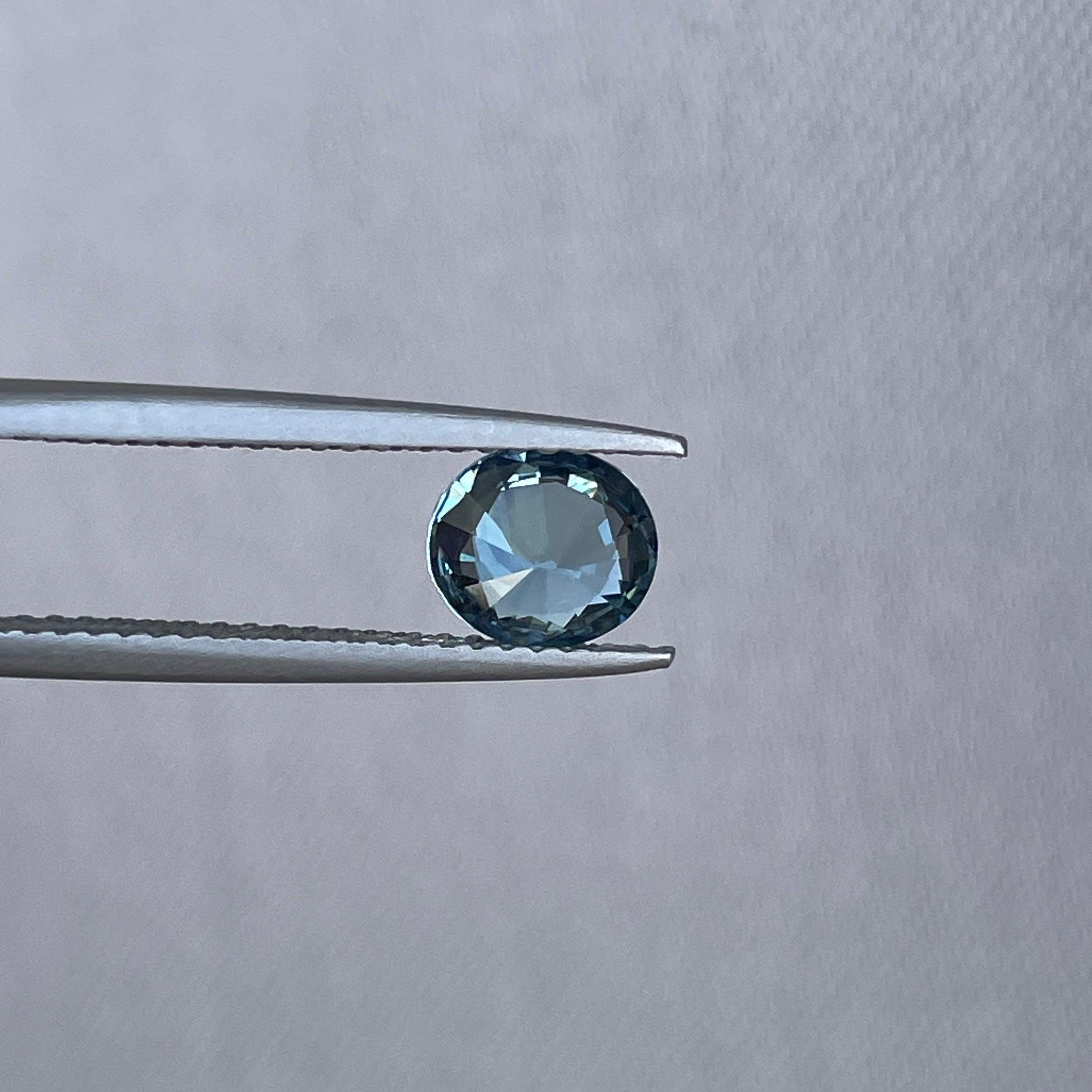 Teal Sapphire 1.09 Ct, Natural Teal Sapphire Ring, Teal xx Sapphire Engagement Ring, bespoke Ring, For Custom ring Loose gem - NASHGEMS
