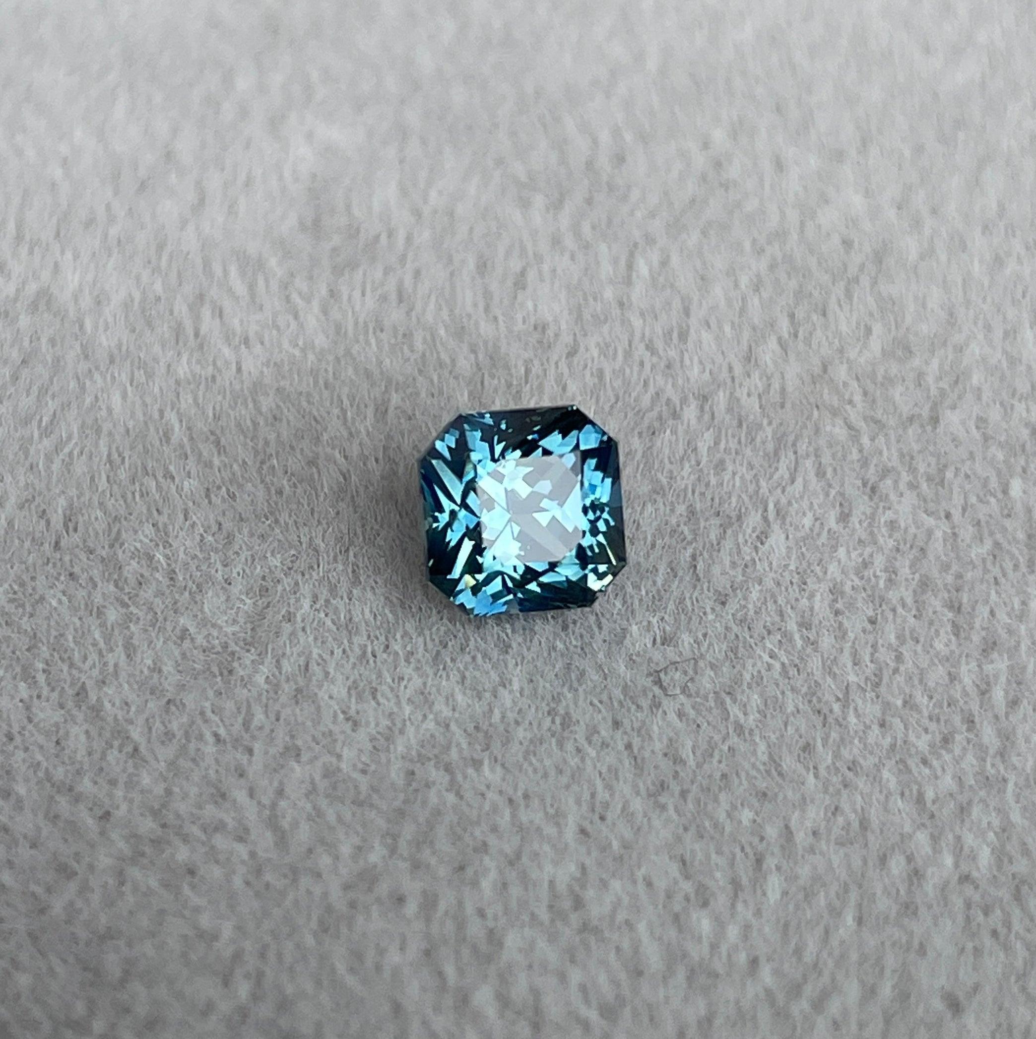 1.14 Carat Teal Sapphire