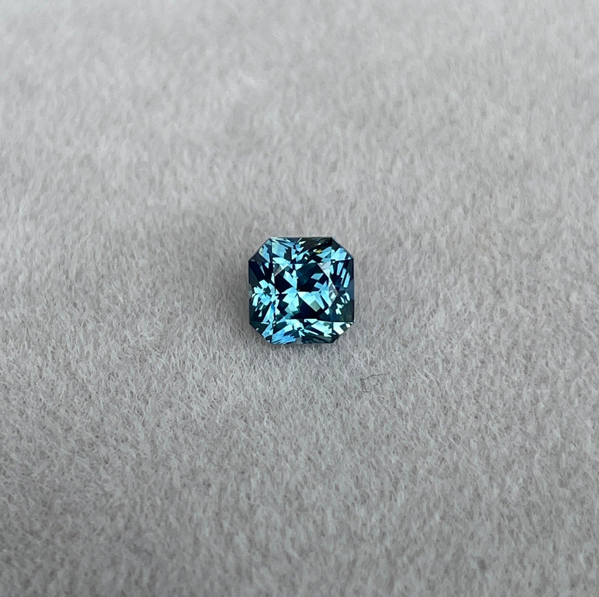 1.14 Carat Teal Sapphire