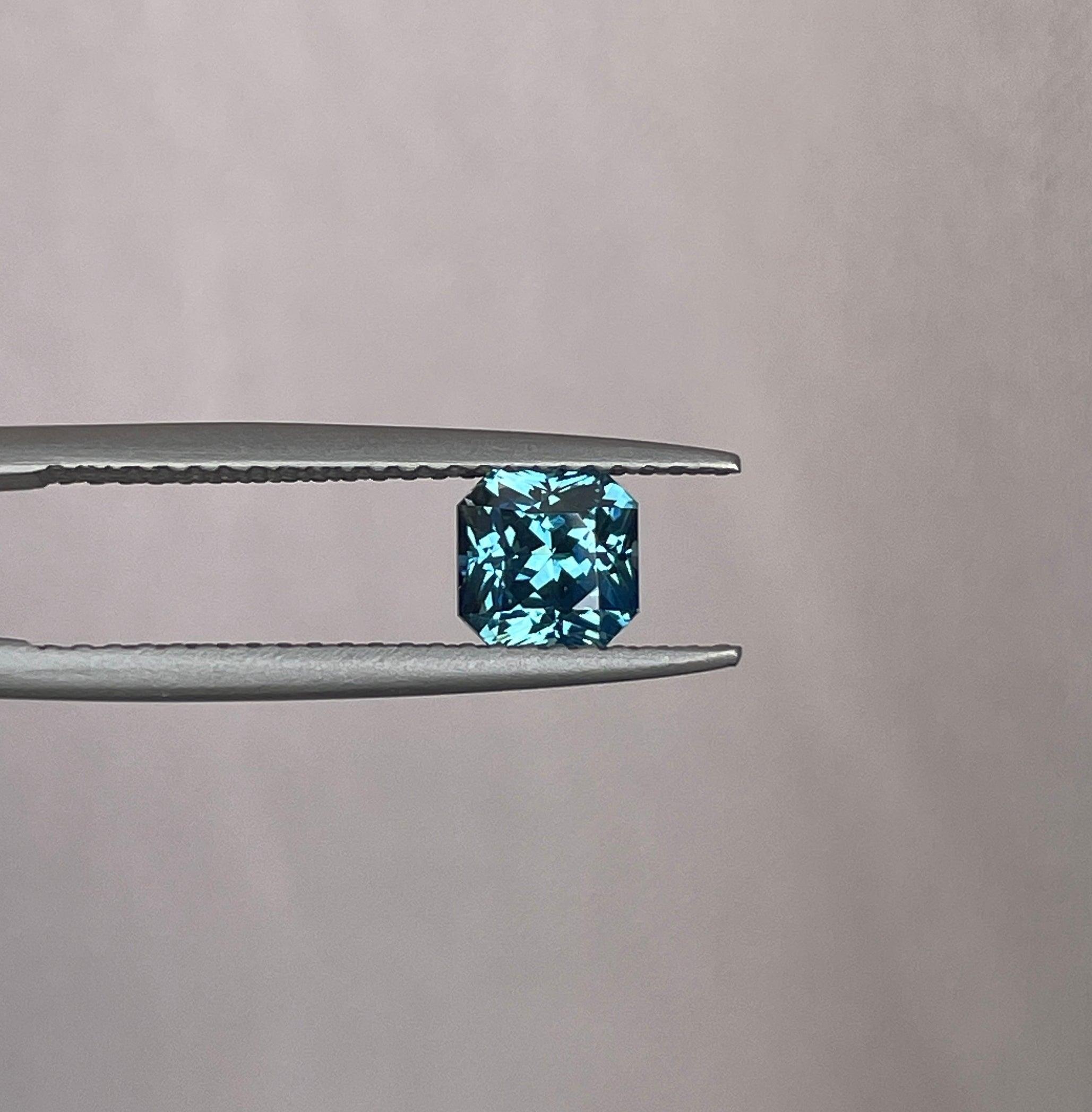 1.14 Carat Teal Sapphire