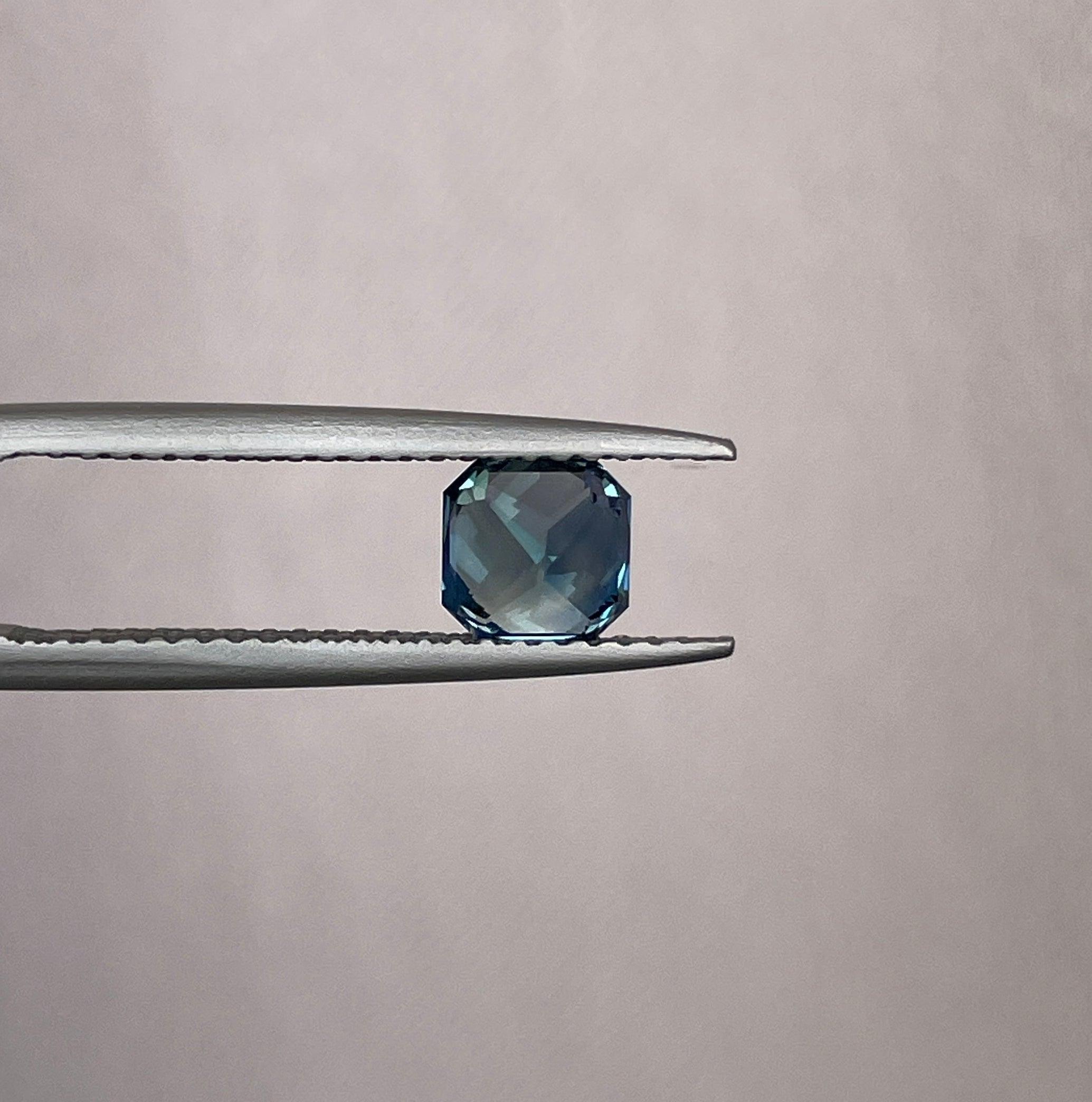 1.14 Carat Teal Sapphire