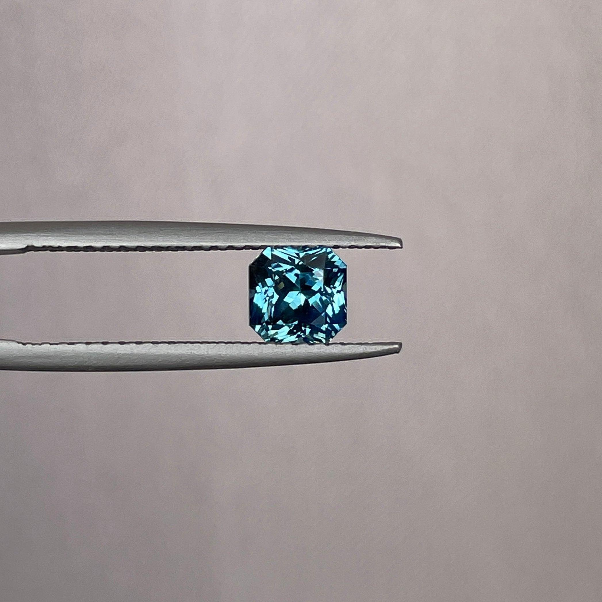 1.14 Carat Teal Sapphire
