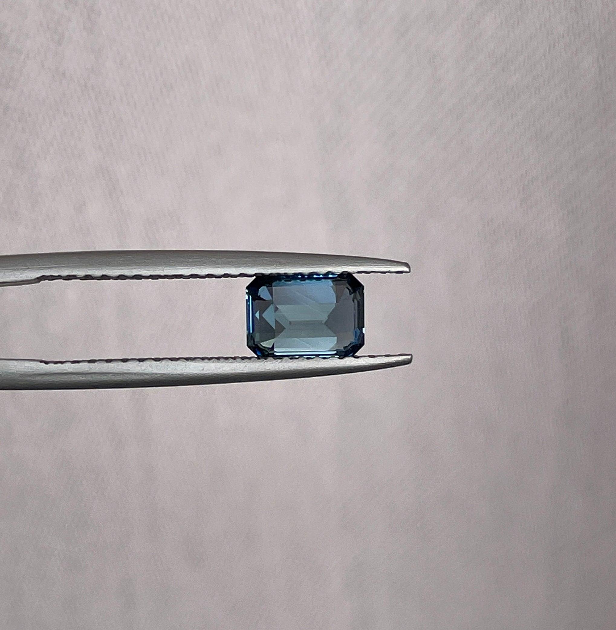 Teal sapphire stone Emerald teal sapphire, top color teal sapphire Bluish green teal sapphire 1.15 ct teal sapphire Natural teal sapphire - NASHGEMS