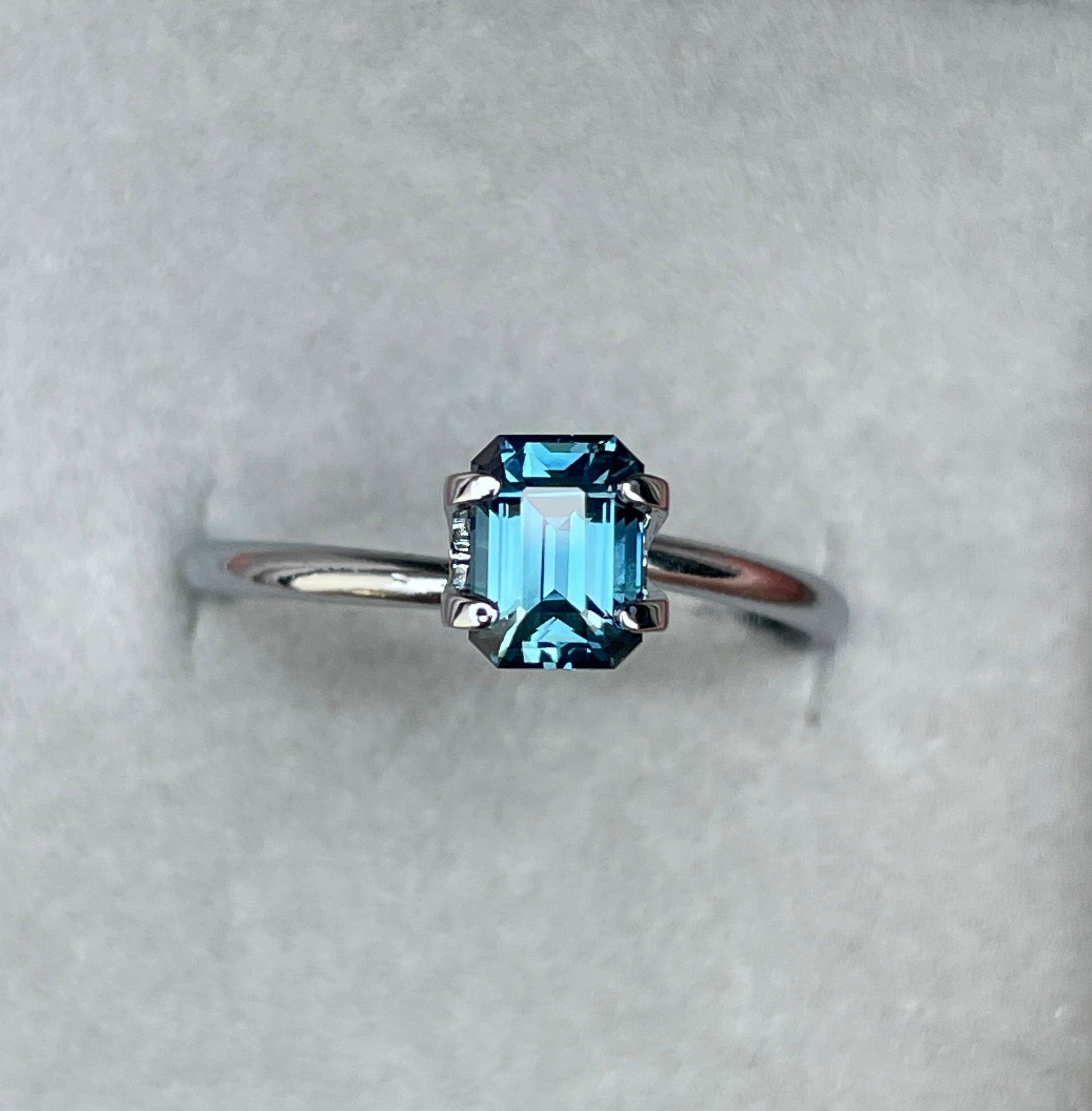 Teal sapphire stone Emerald teal sapphire, top color teal sapphire Bluish green teal sapphire 1.15 ct teal sapphire Natural teal sapphire