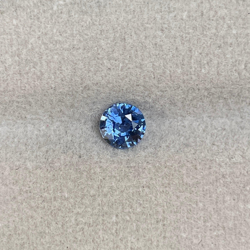 Saphir Rose Naturel De 0,58 Carats - Origine Sri Lanka, Coupe Ronde, Clarté VS