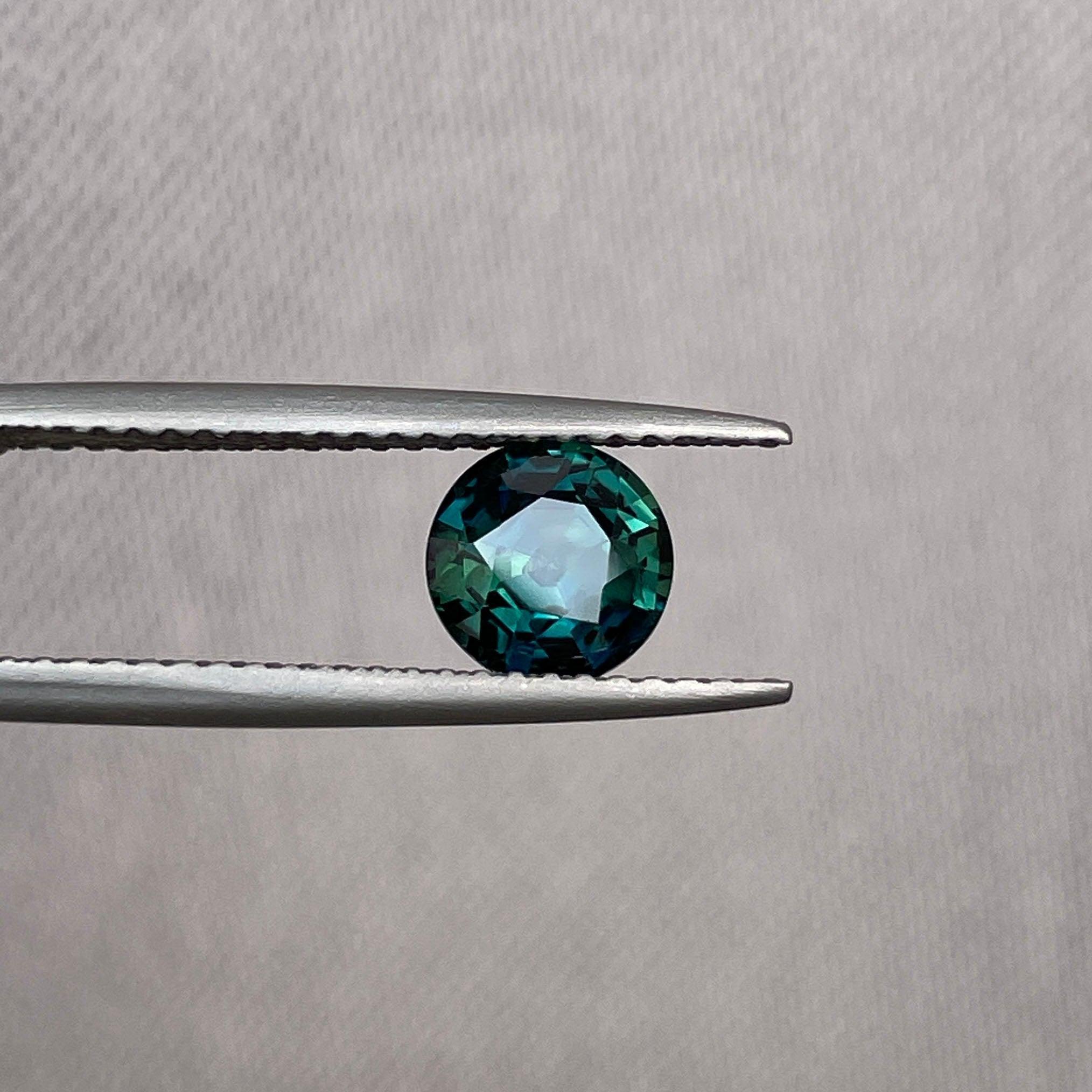 blue green sapphire