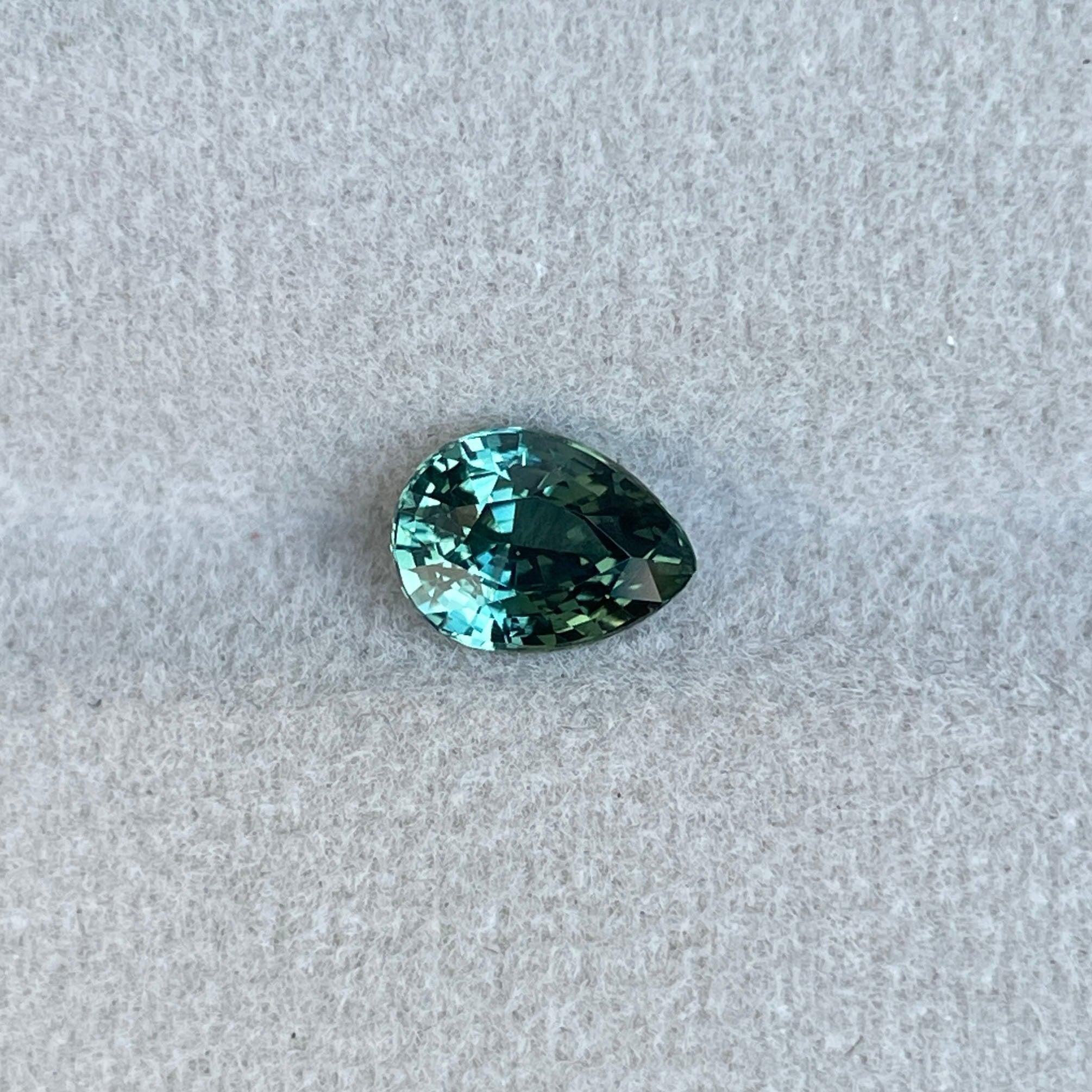 blue green sapphire