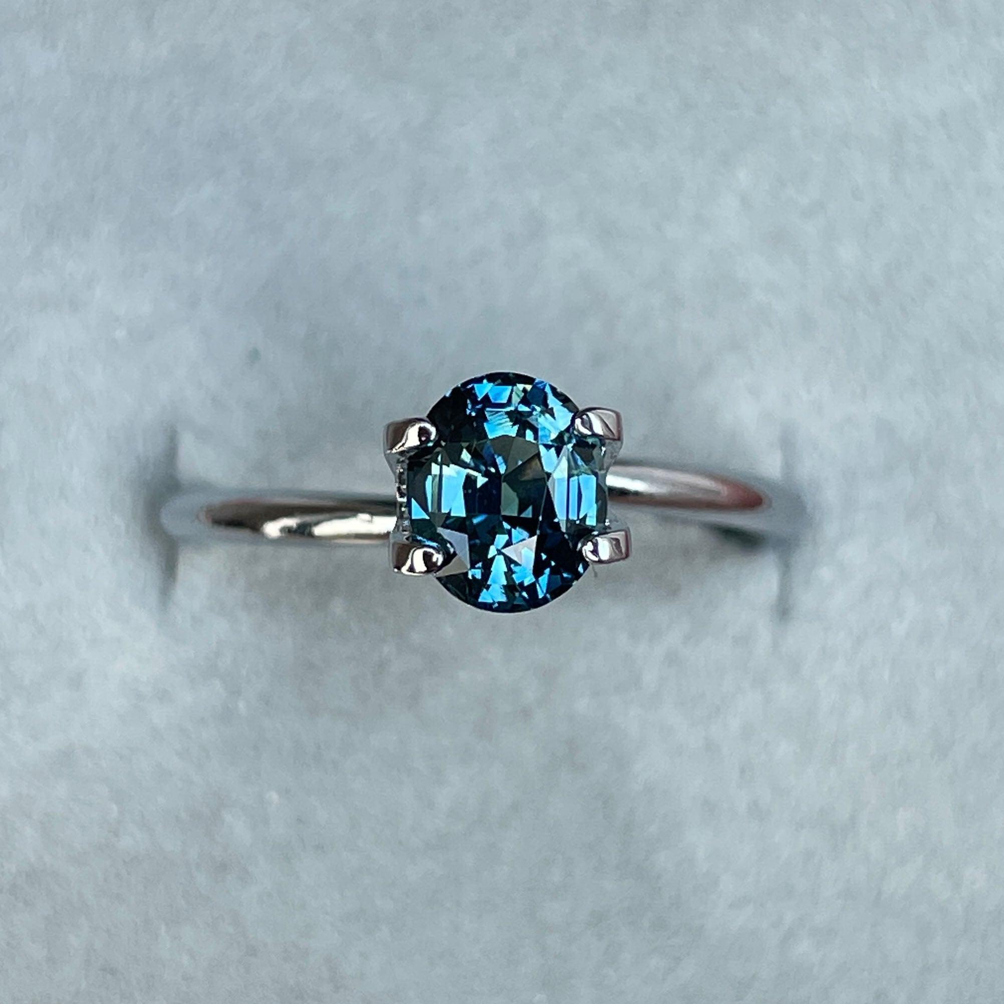 blue green sapphire