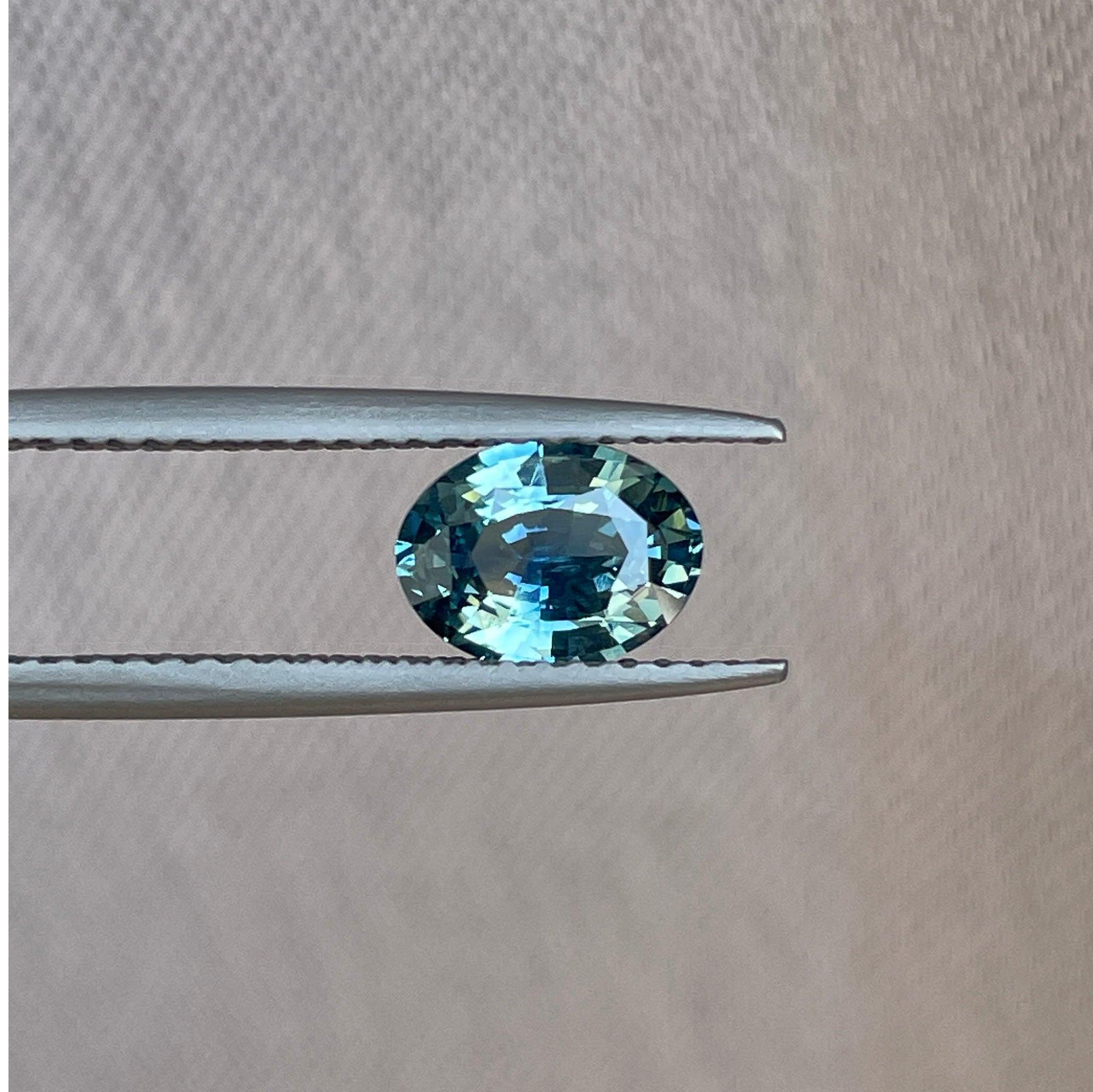 blue green sapphire