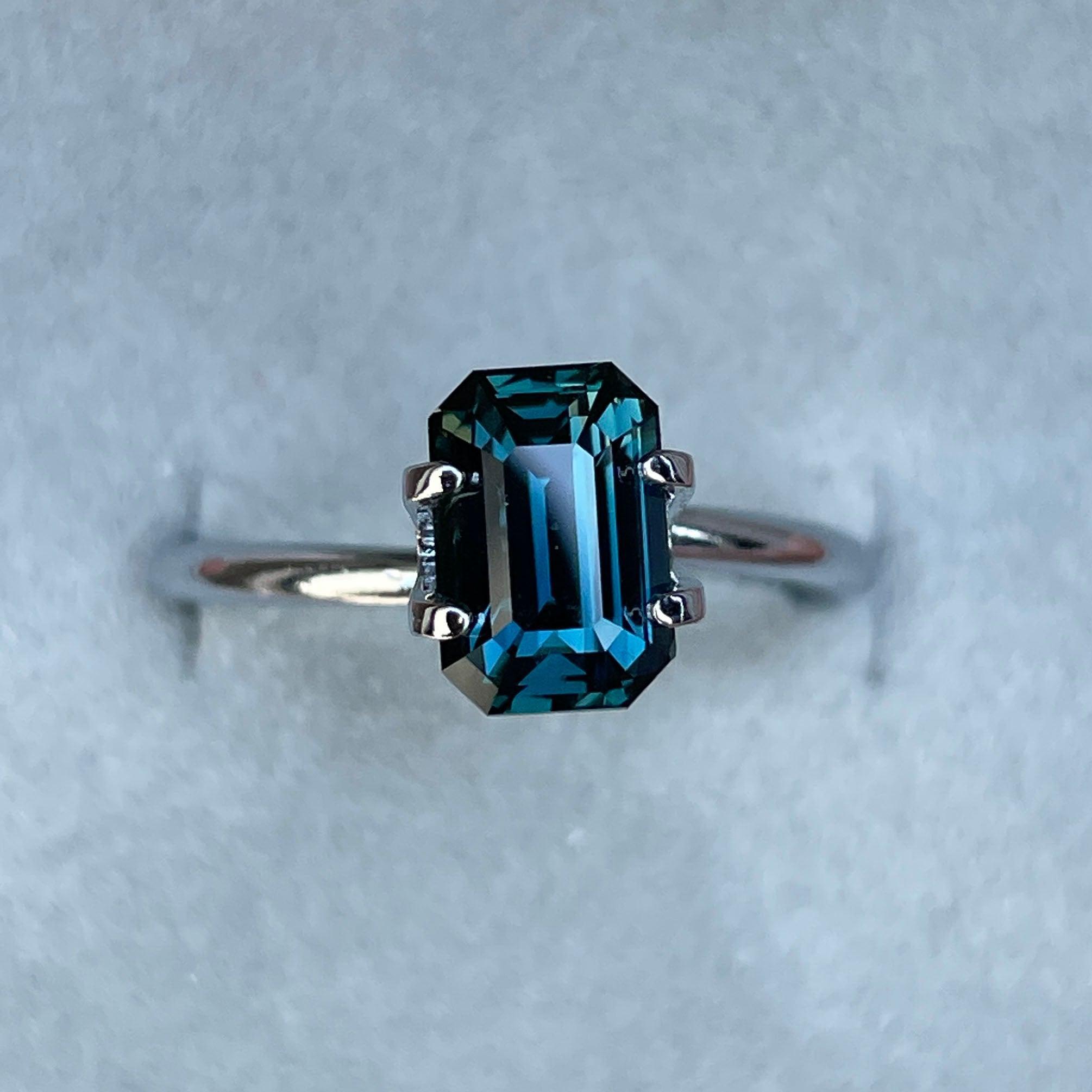 blue green sapphire