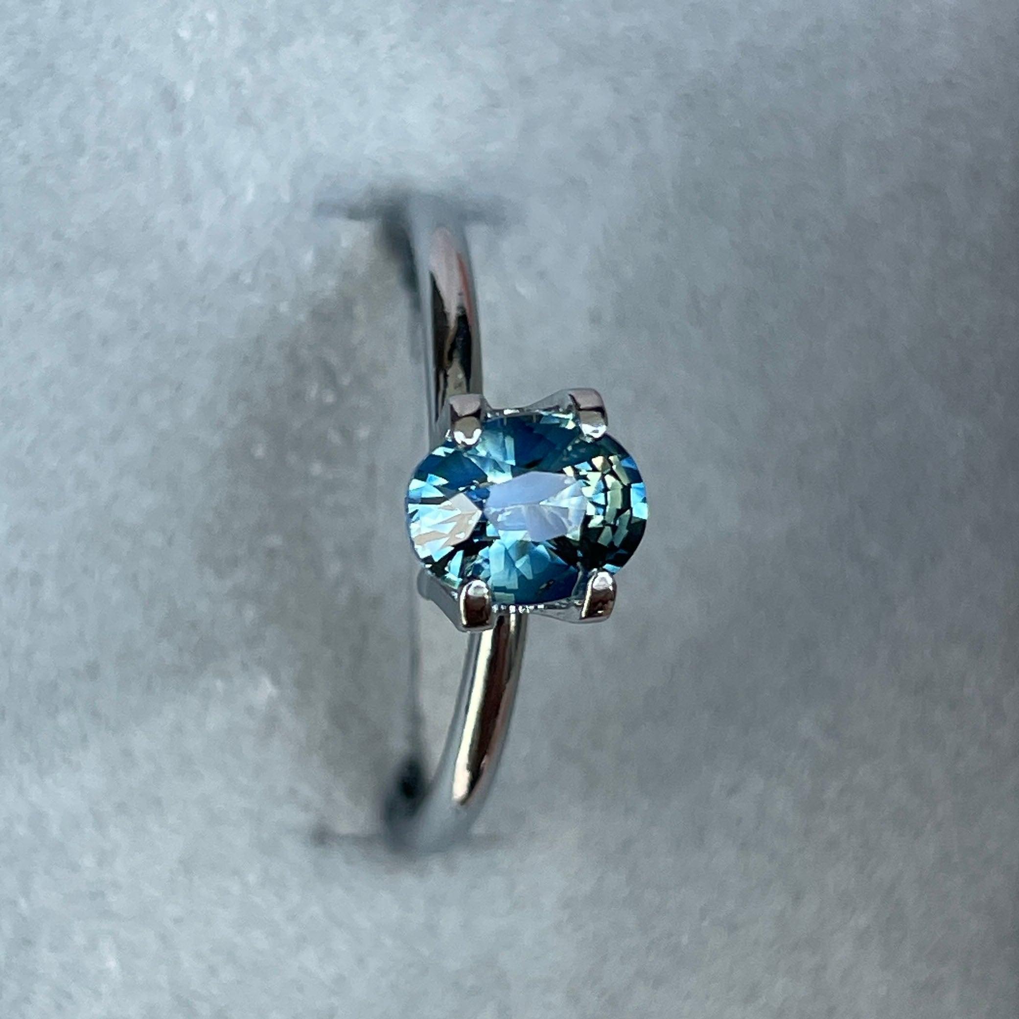 blue green sapphire jewellery
