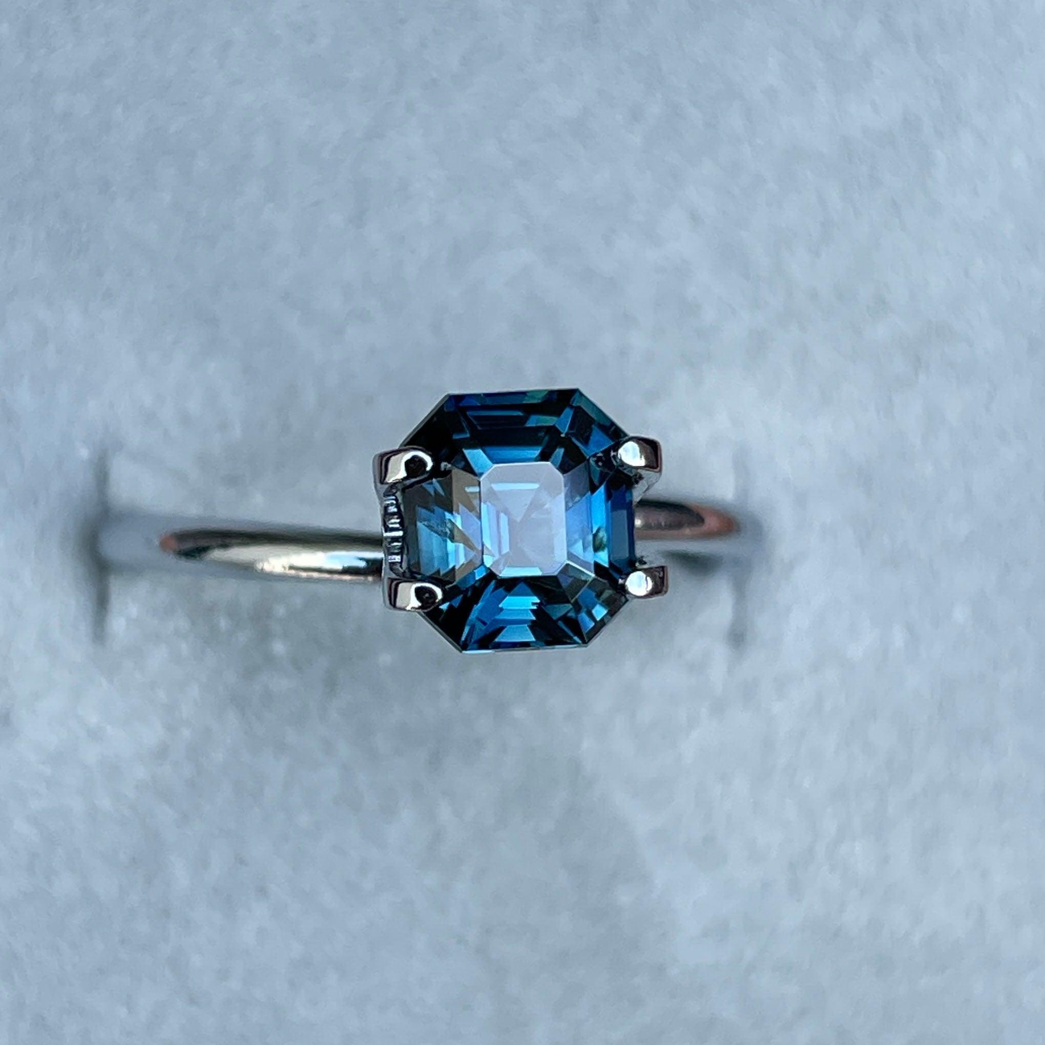blue green sapphire jewellery