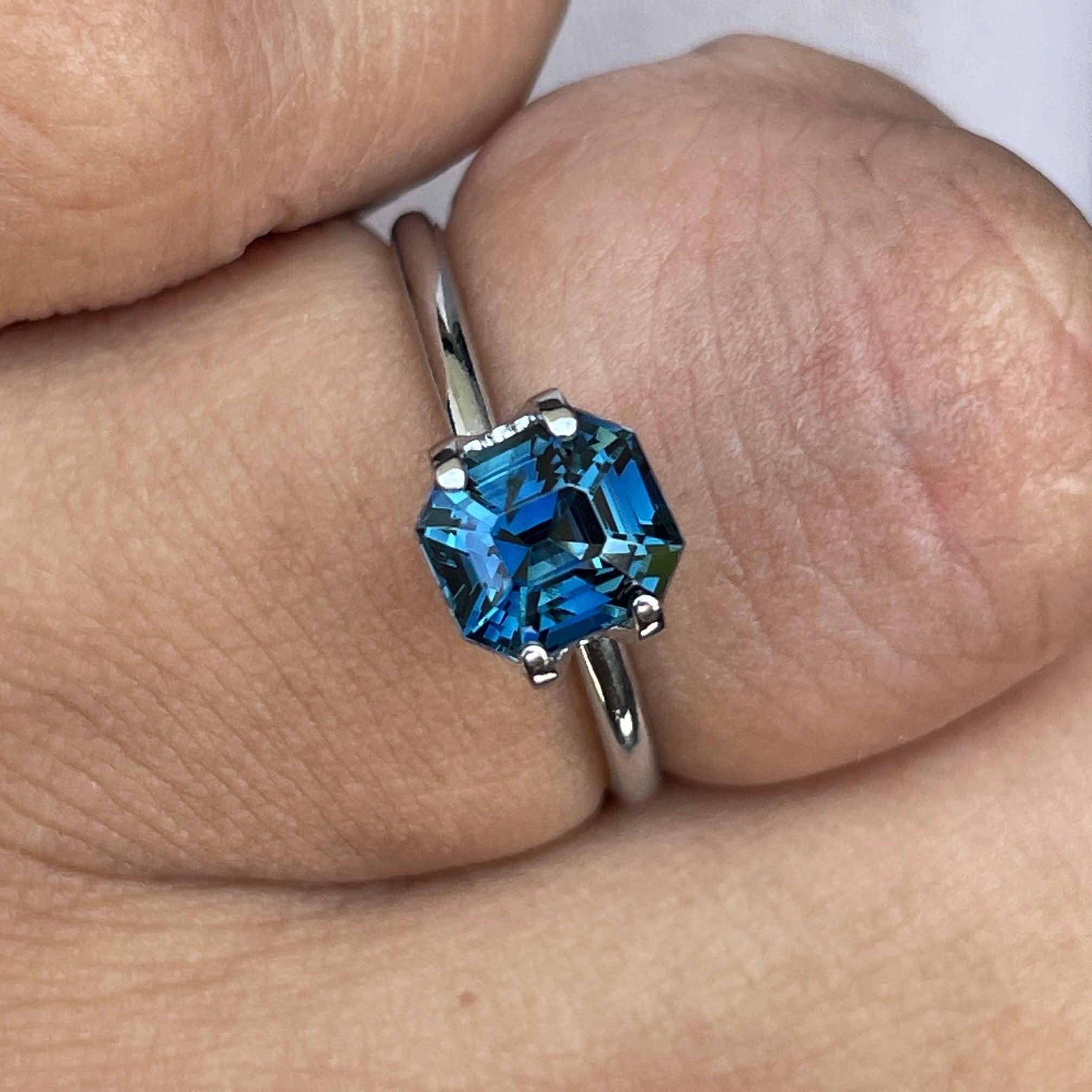 blue green sapphire jewellery