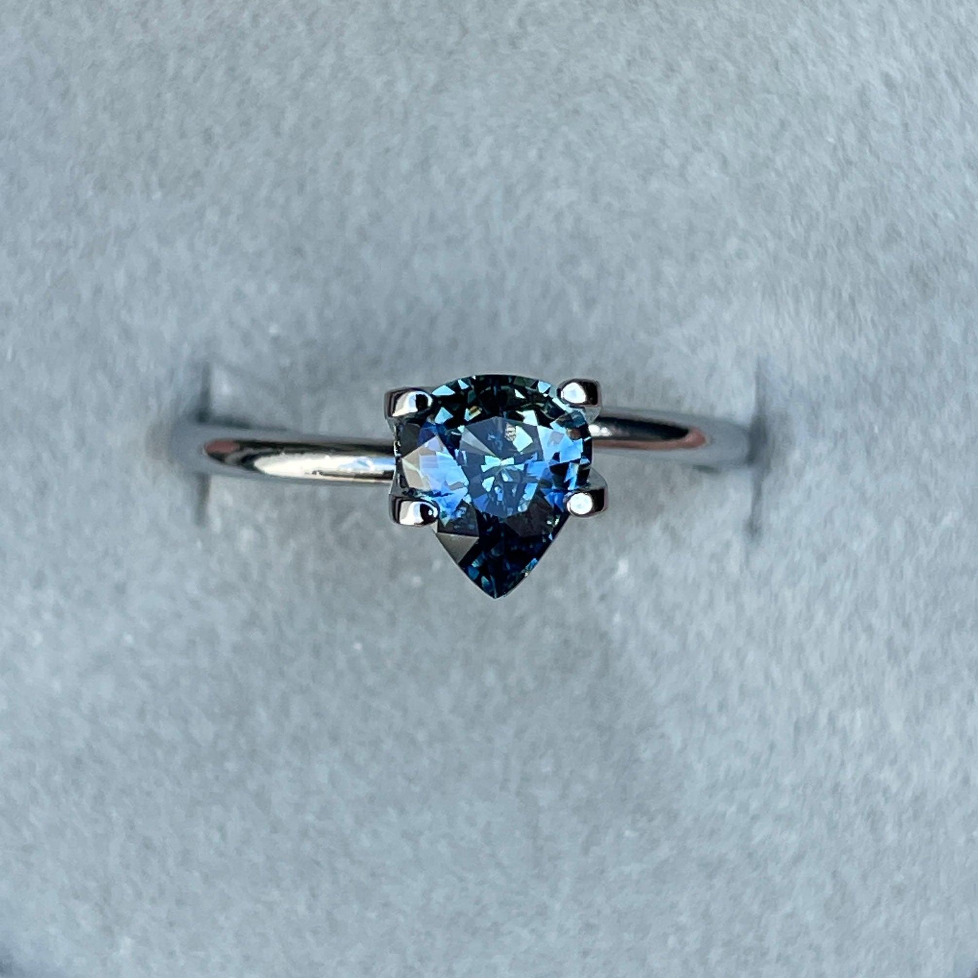 blue green sapphire jewellery