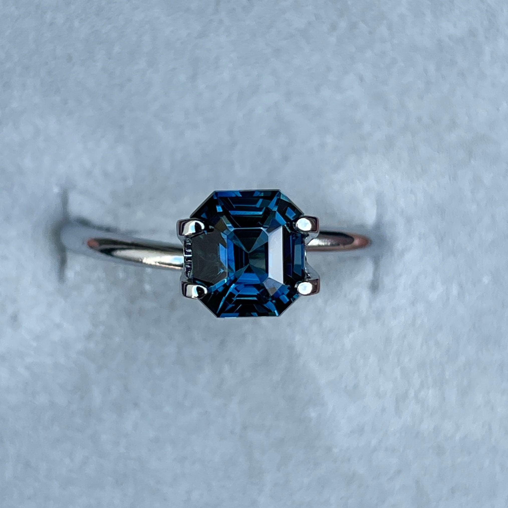blue green sapphire jewellery