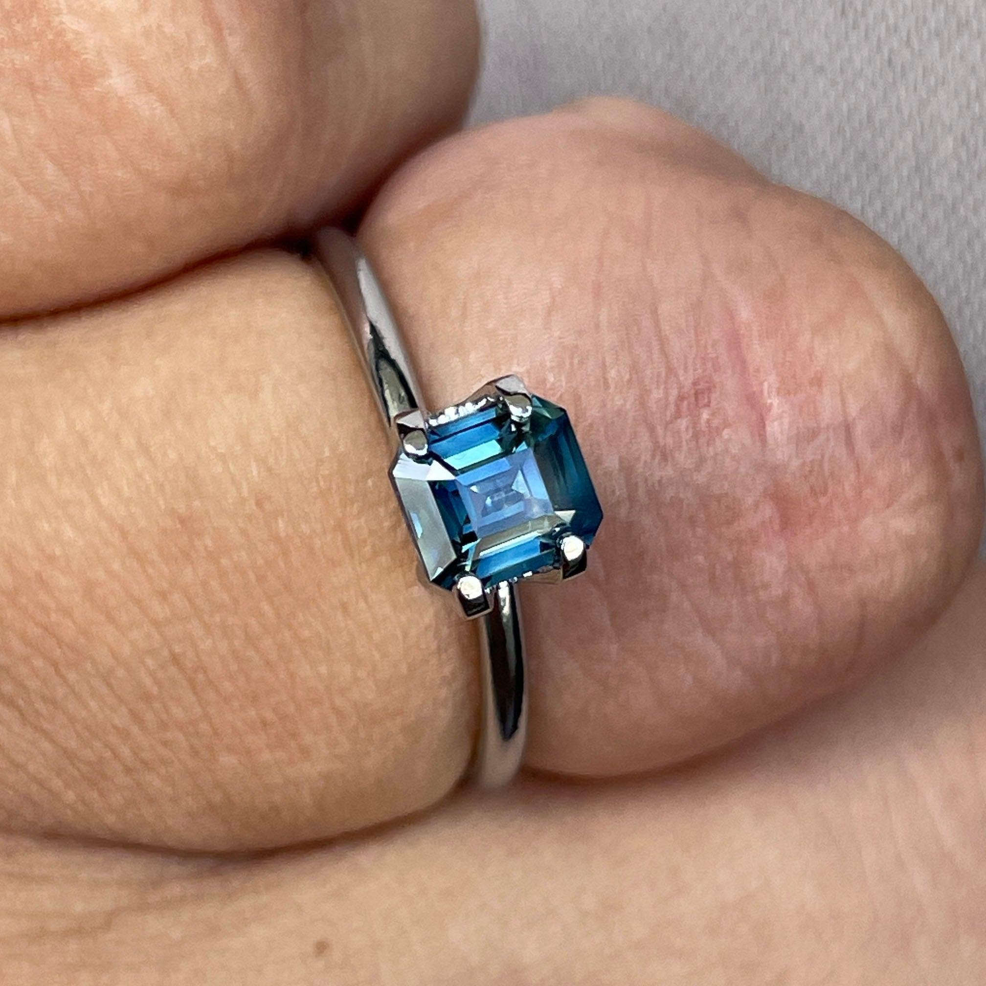 blue green sapphire jewellery