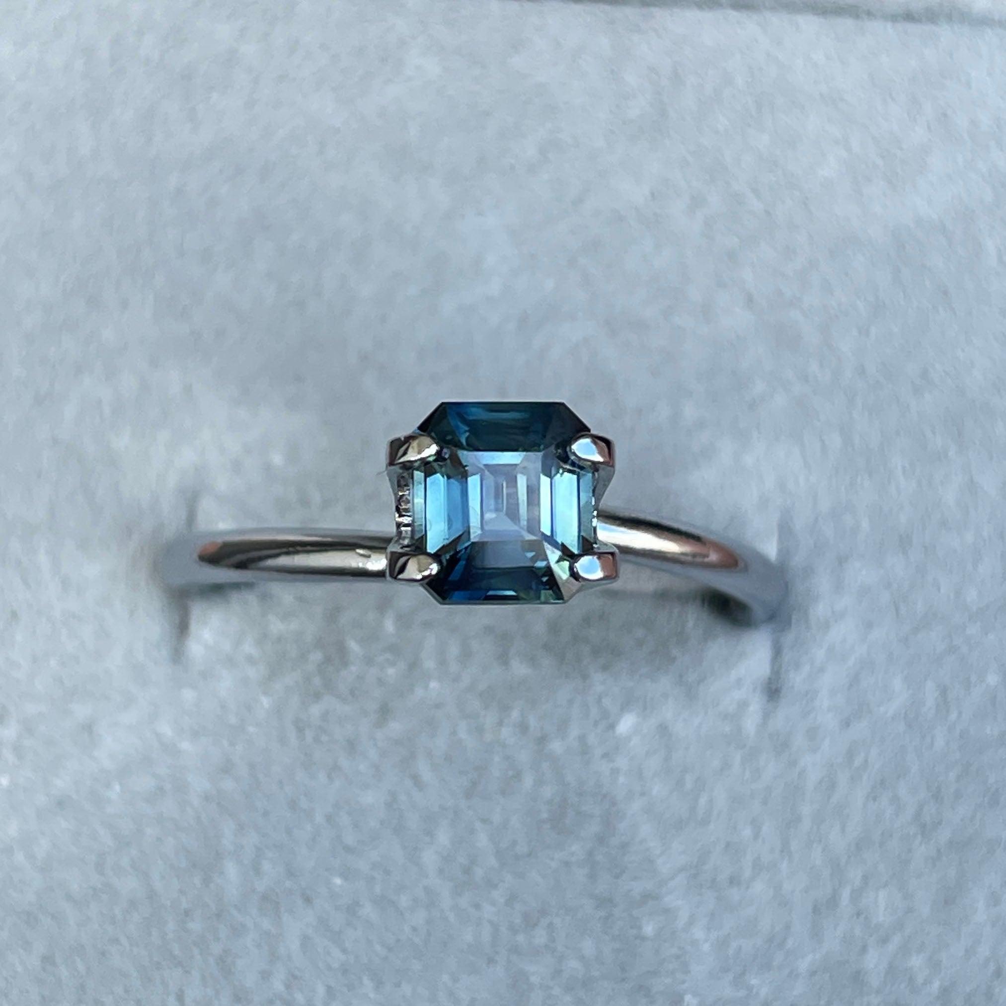 blue green sapphire jewellery