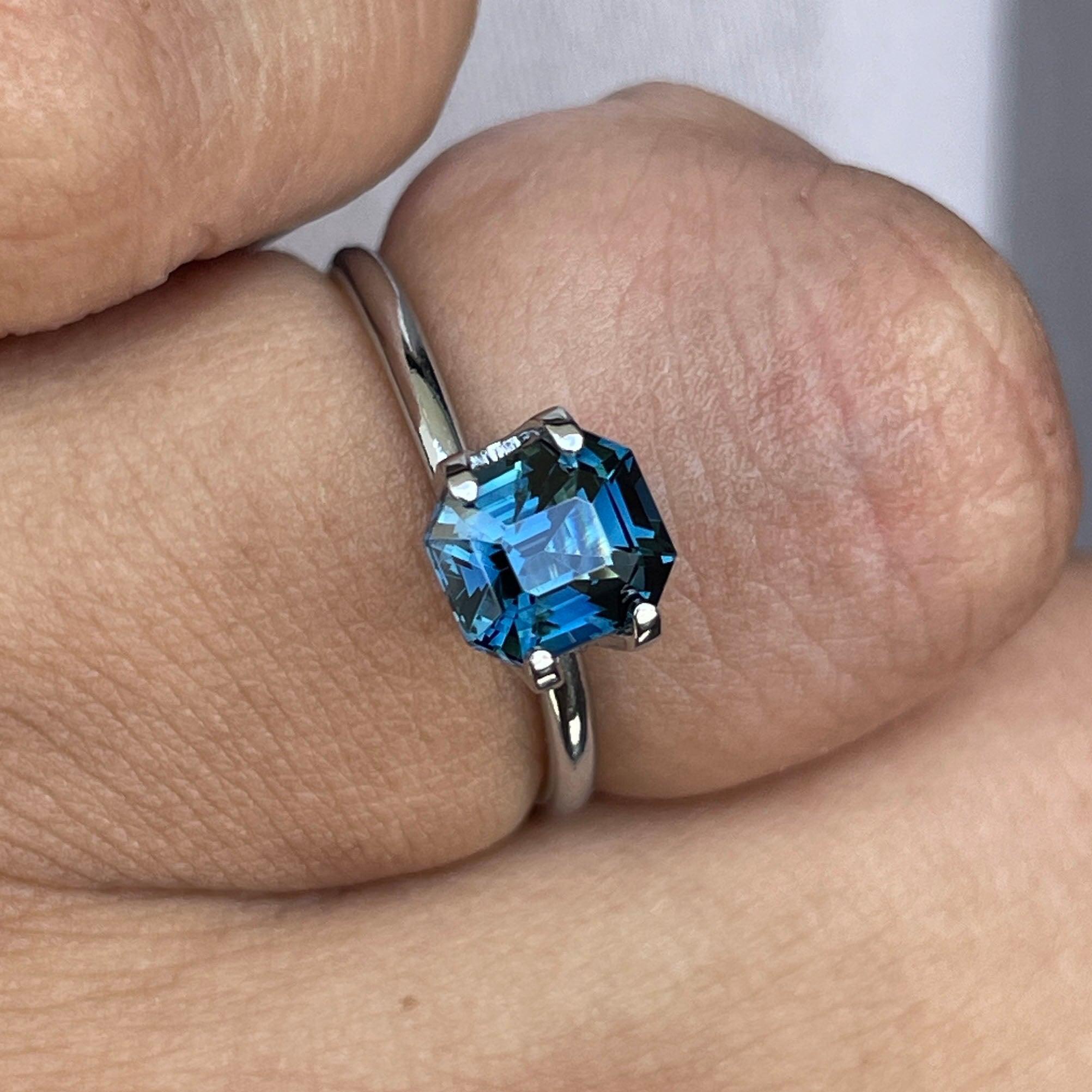 blue green sapphire jewellery