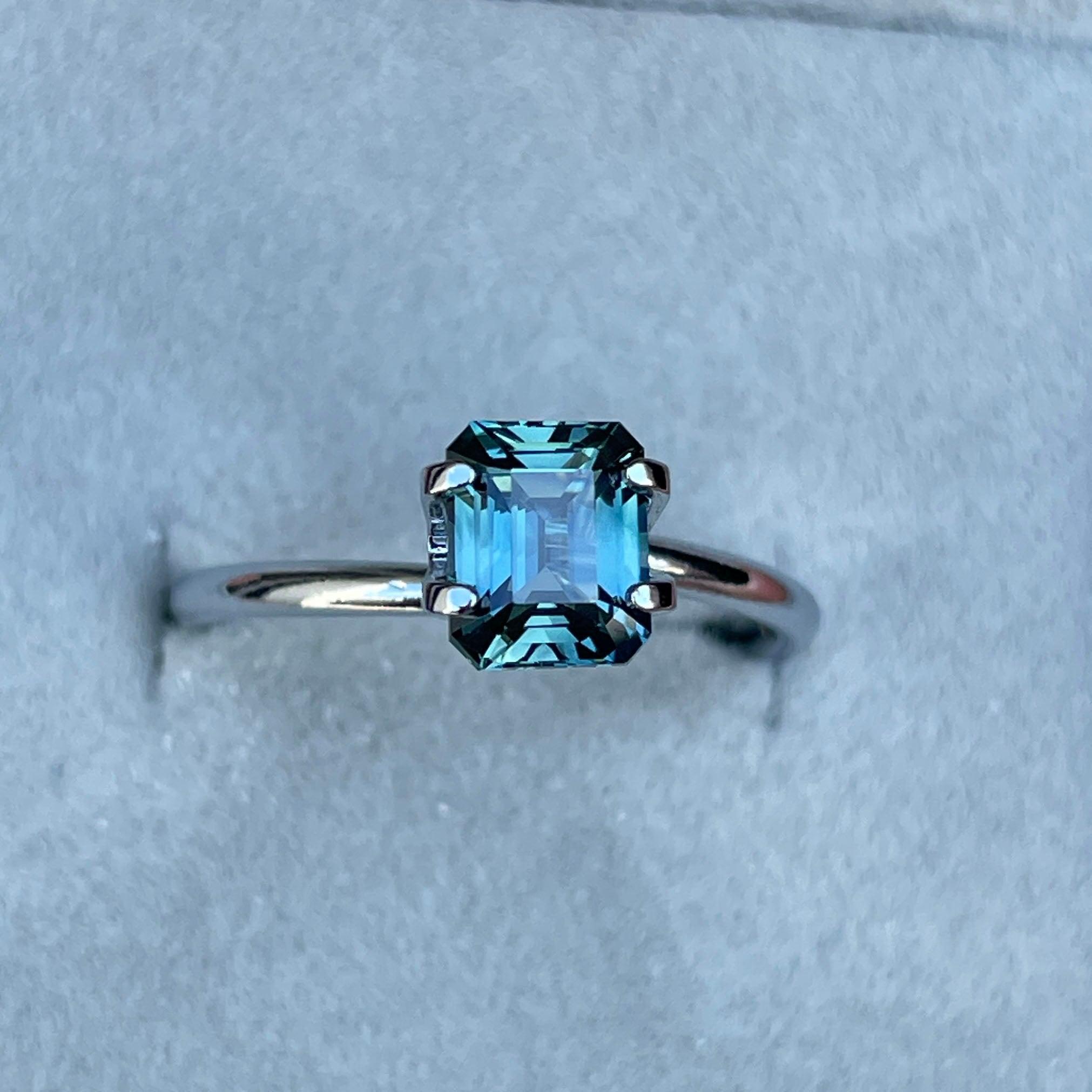 blue green sapphire jewellery