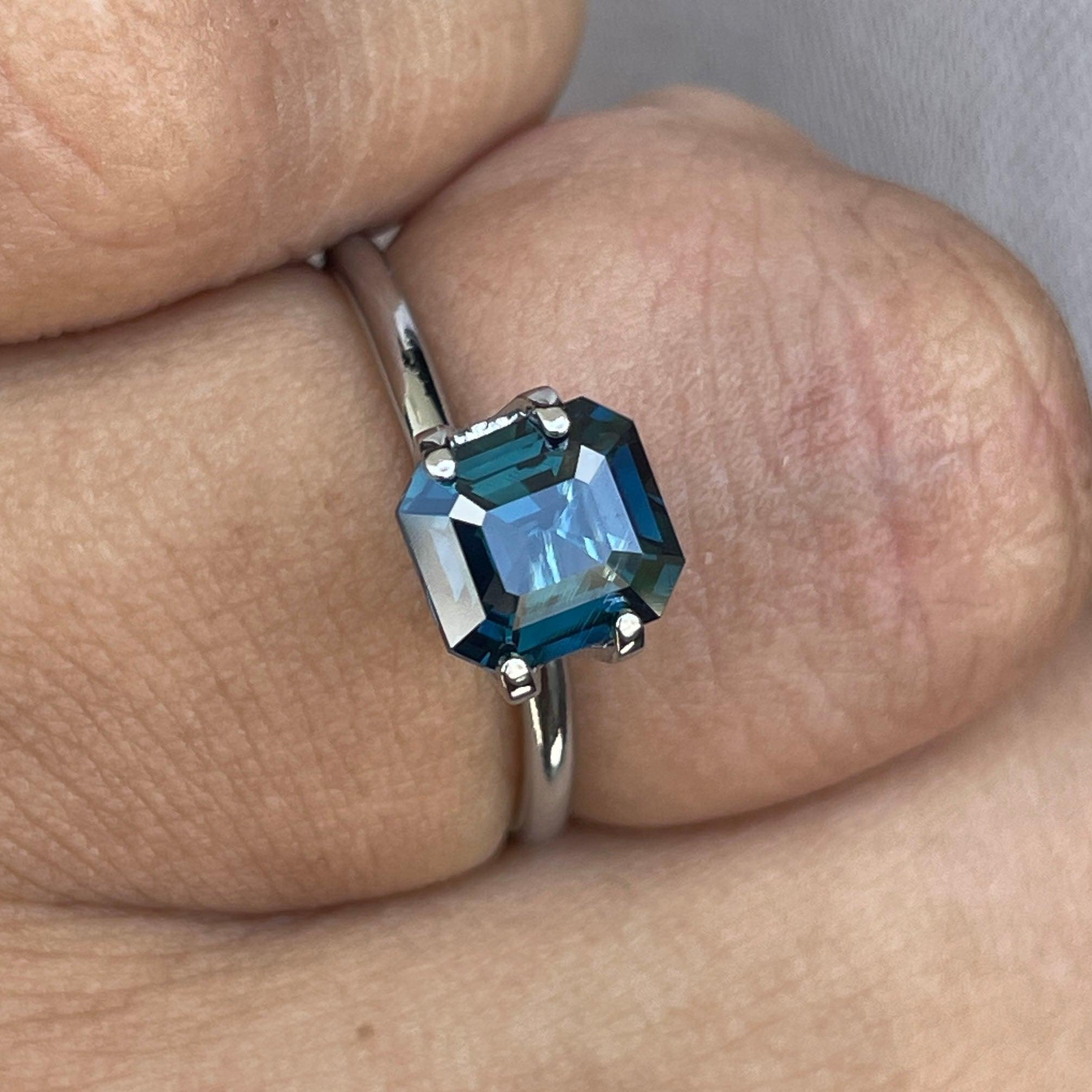 blue green sapphire jewellery