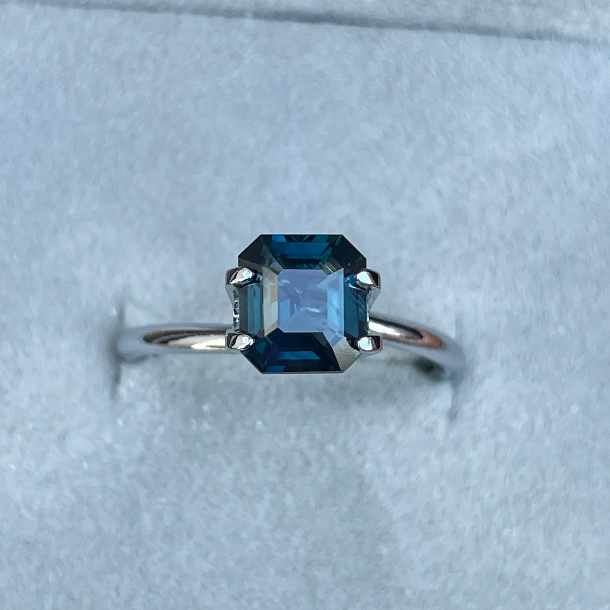 blue green sapphire jewellery