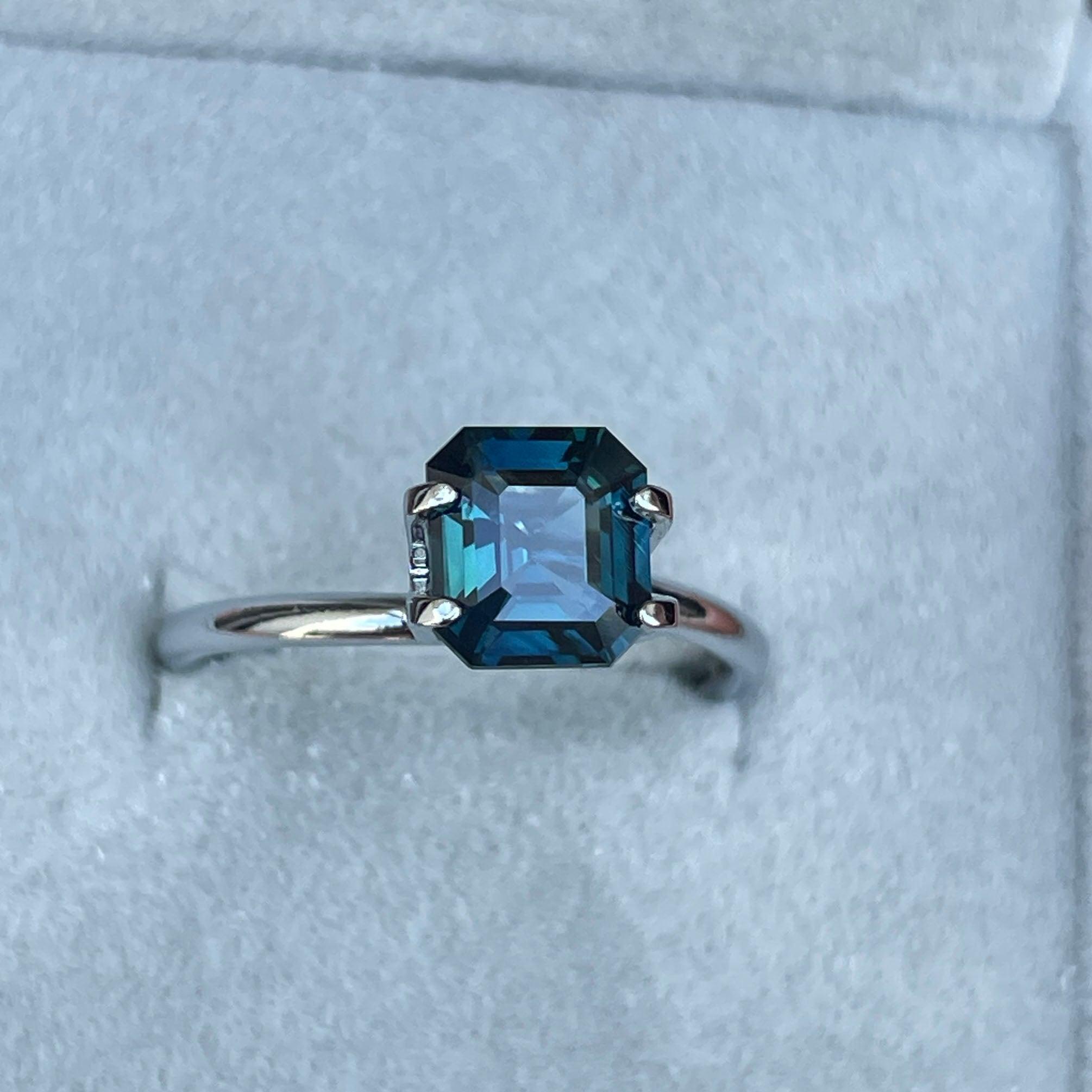blue green sapphire jewellery