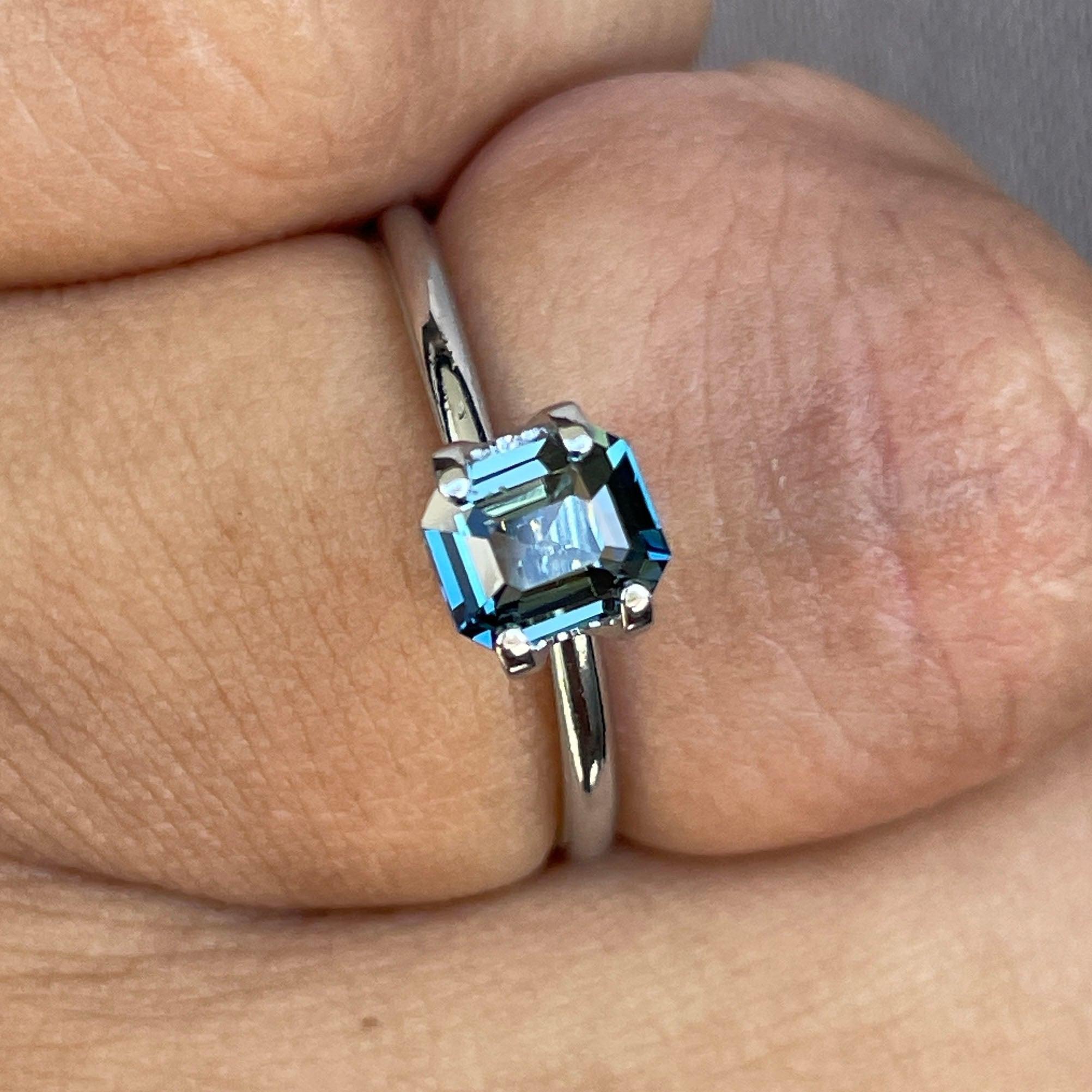 blue green sapphire jewellery