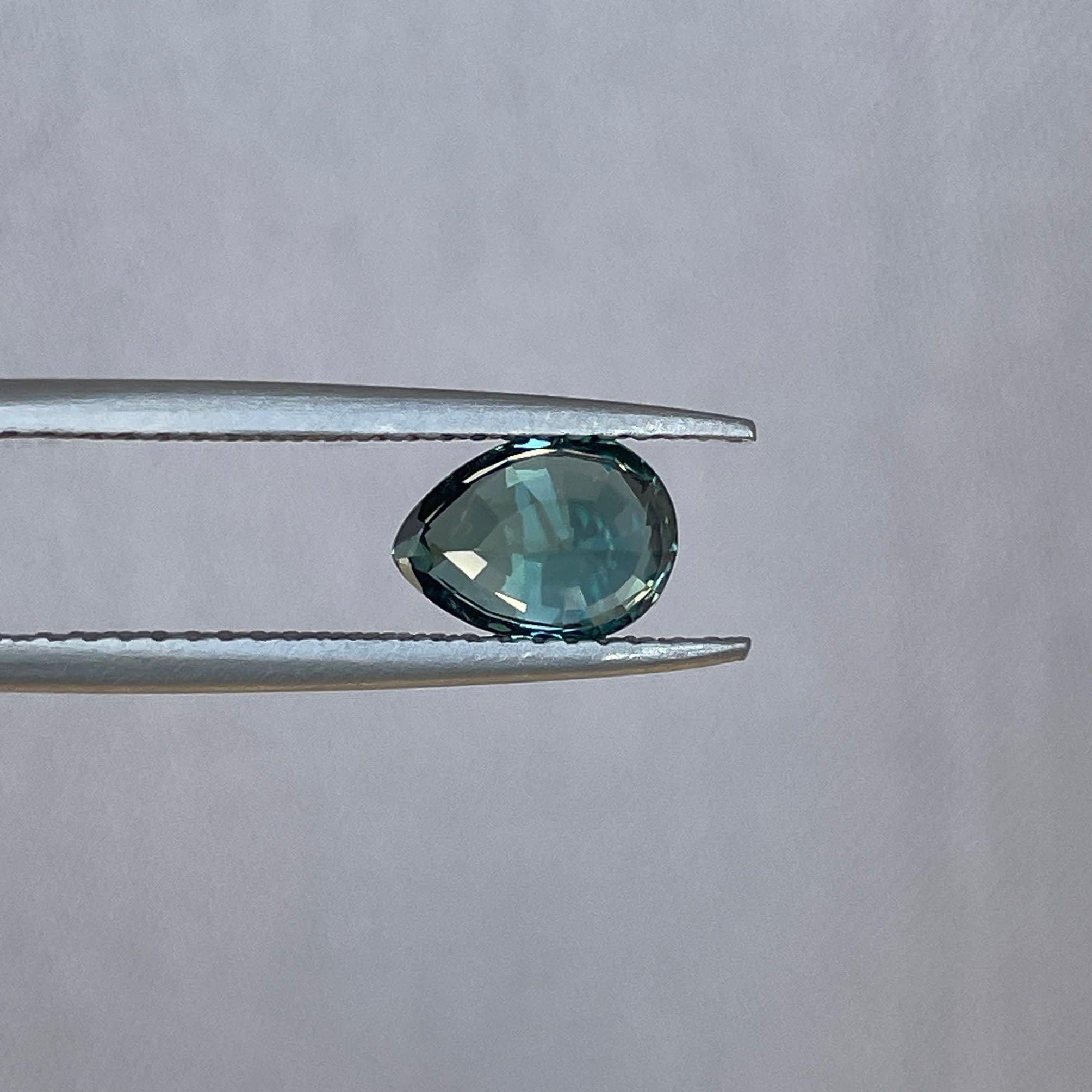 blue green sapphire