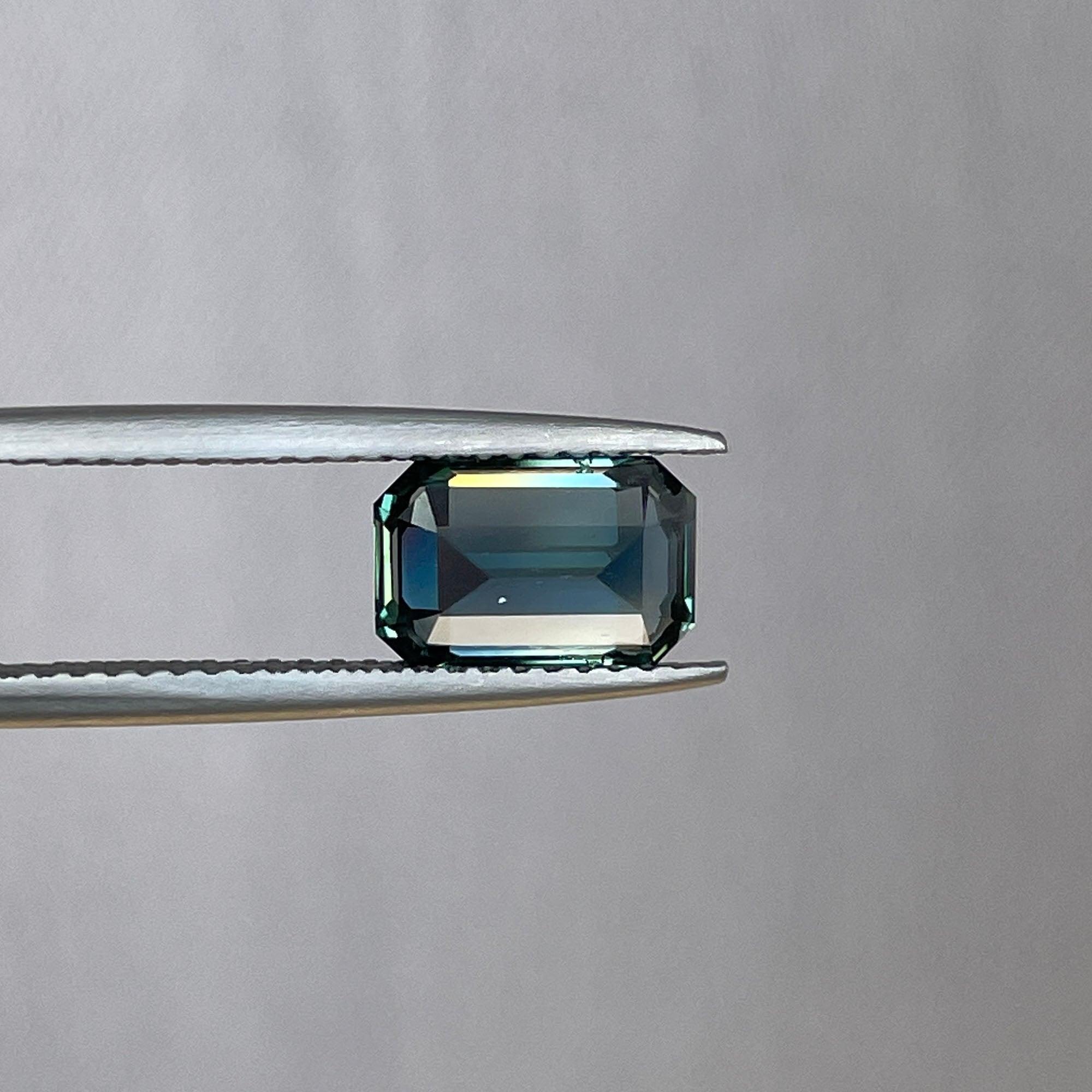 blue green sapphire