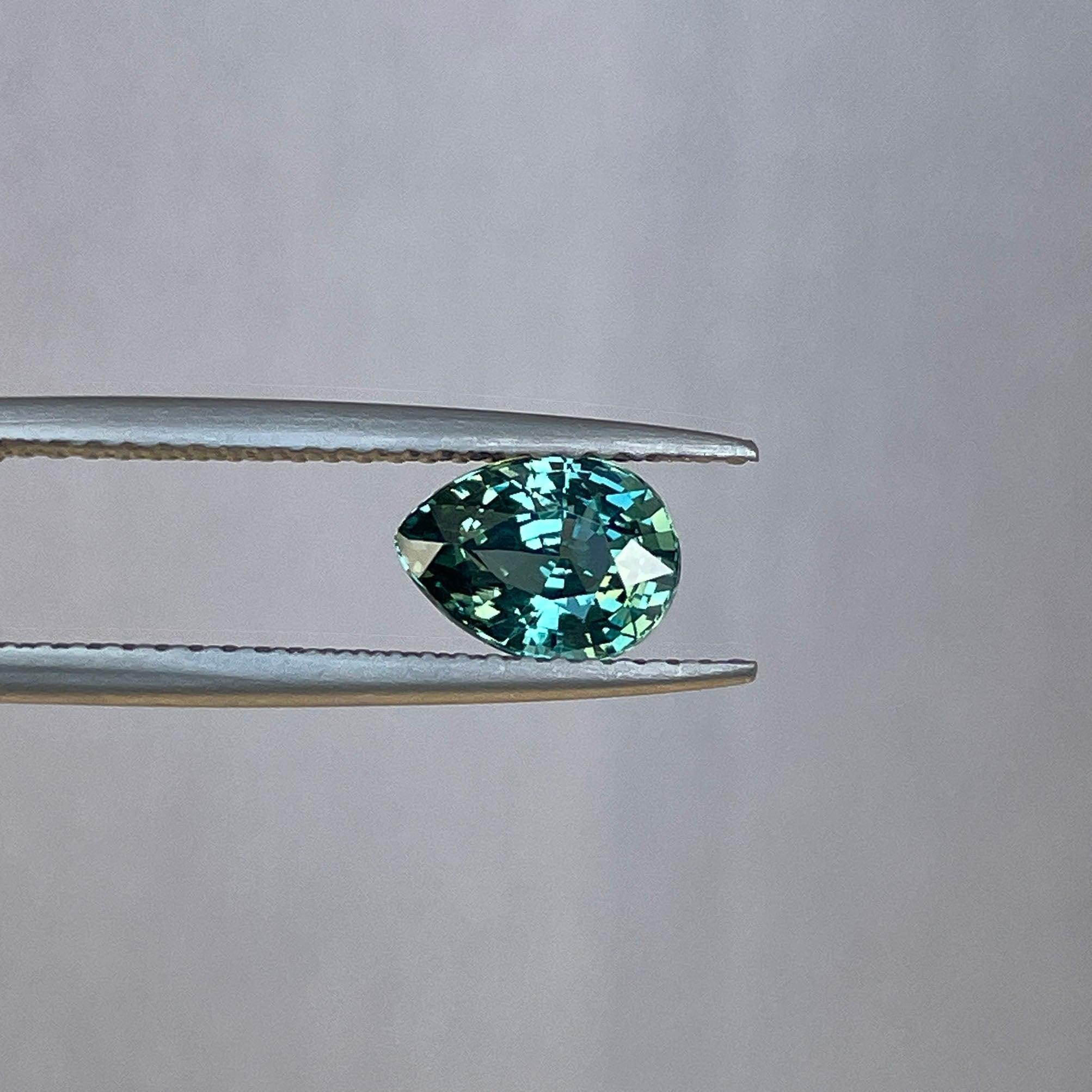 blue green sapphire