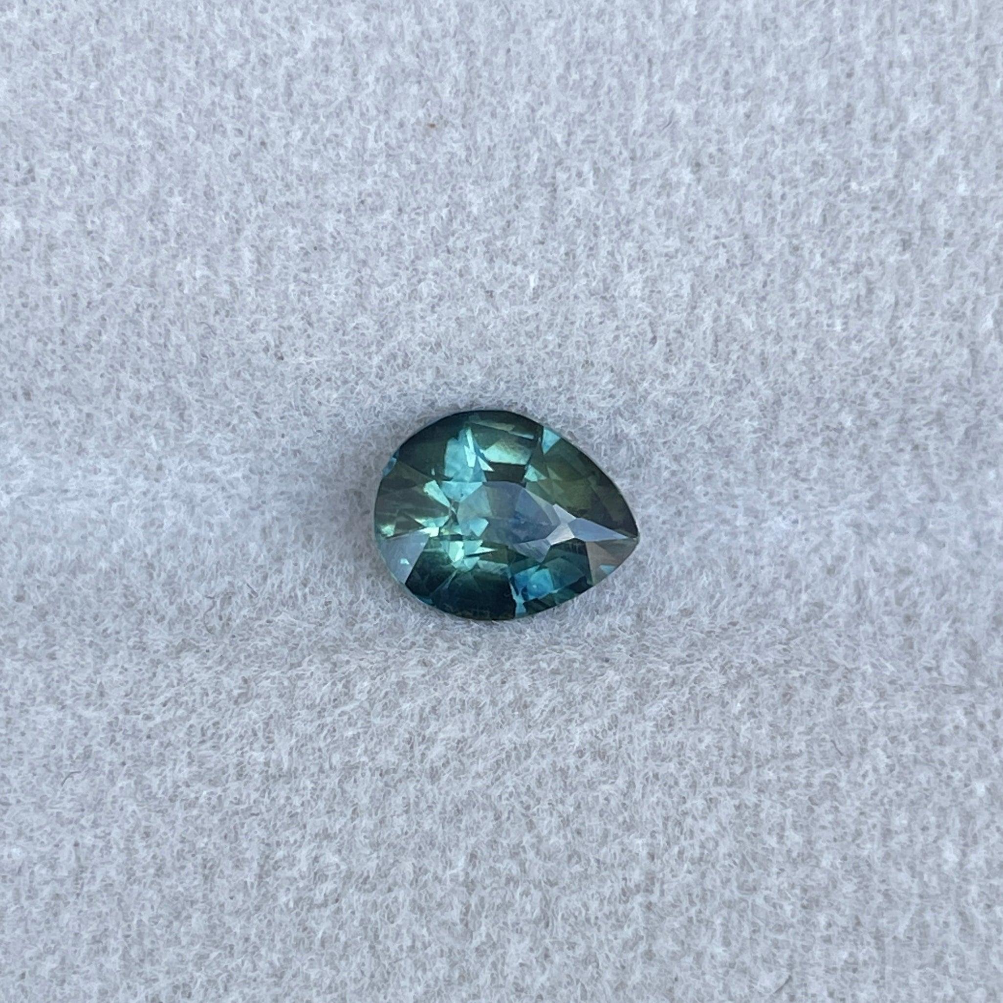 blue green sapphire
