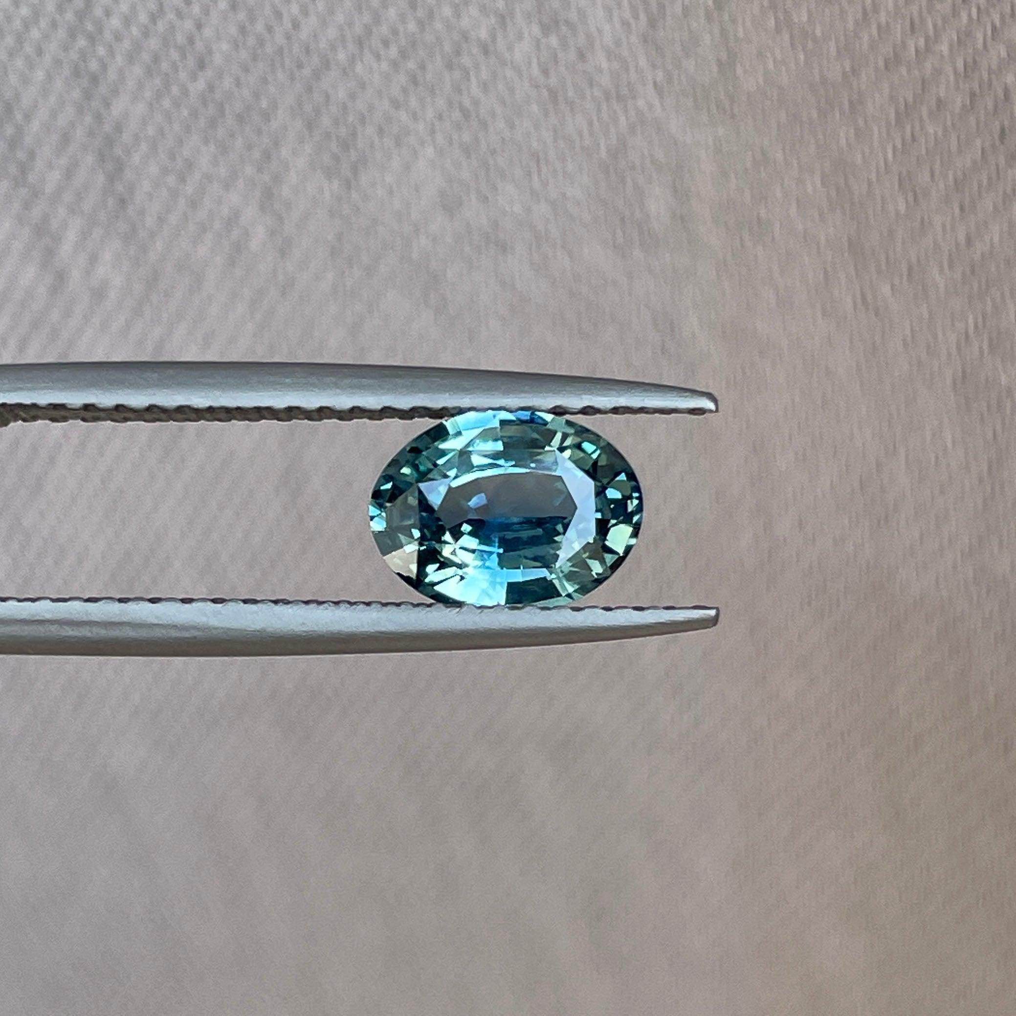 blue green sapphire
