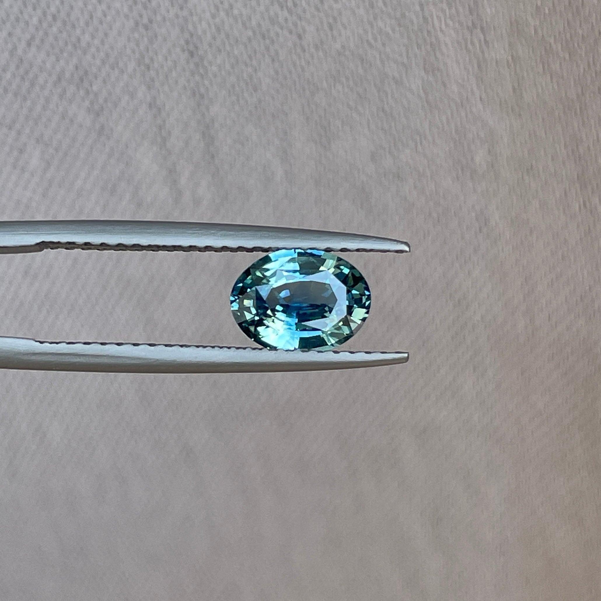 blue green sapphire