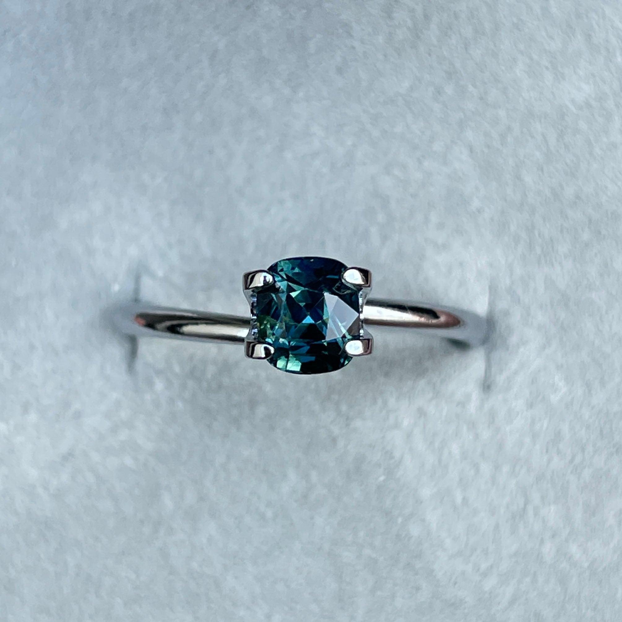 blue green sapphire