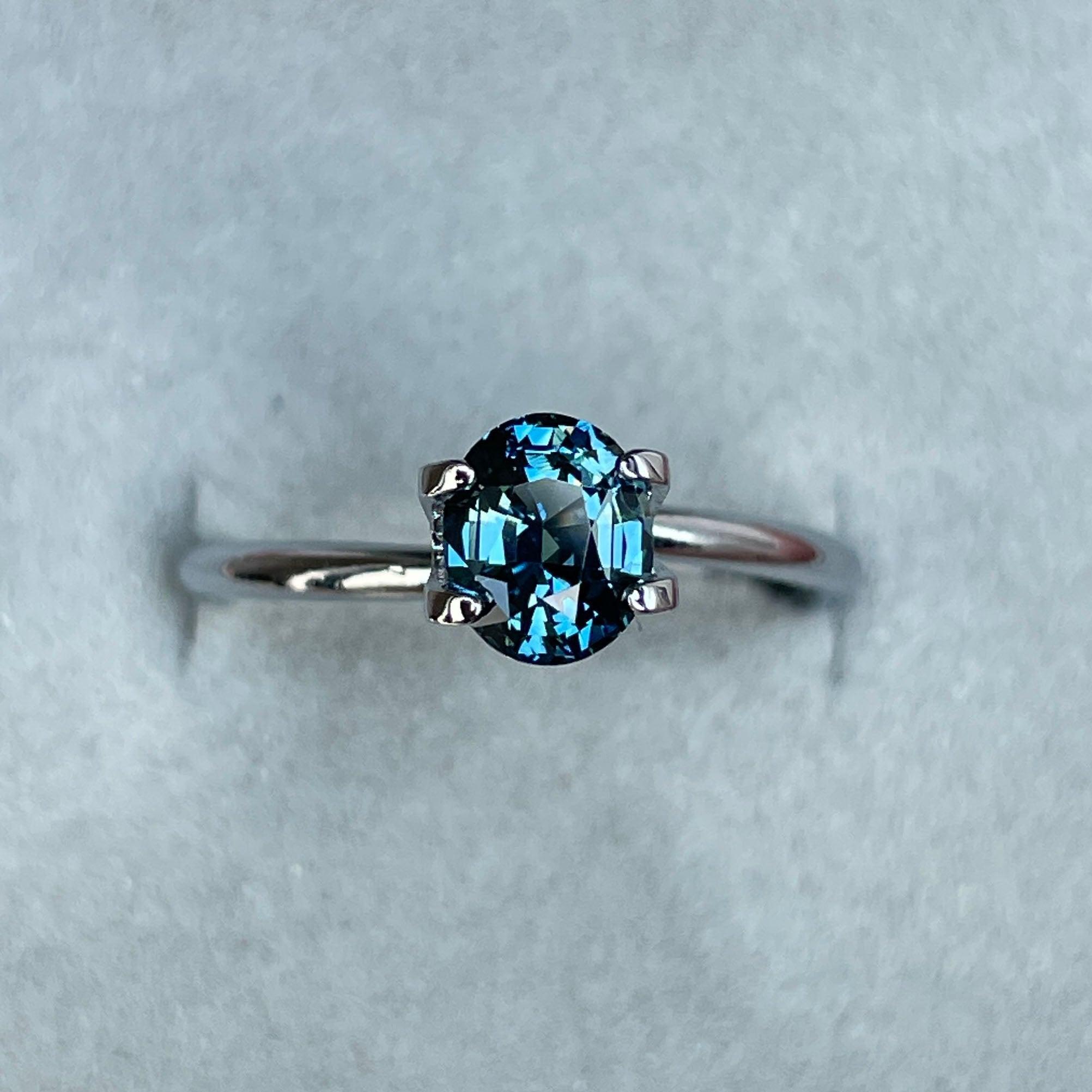 blue green sapphire