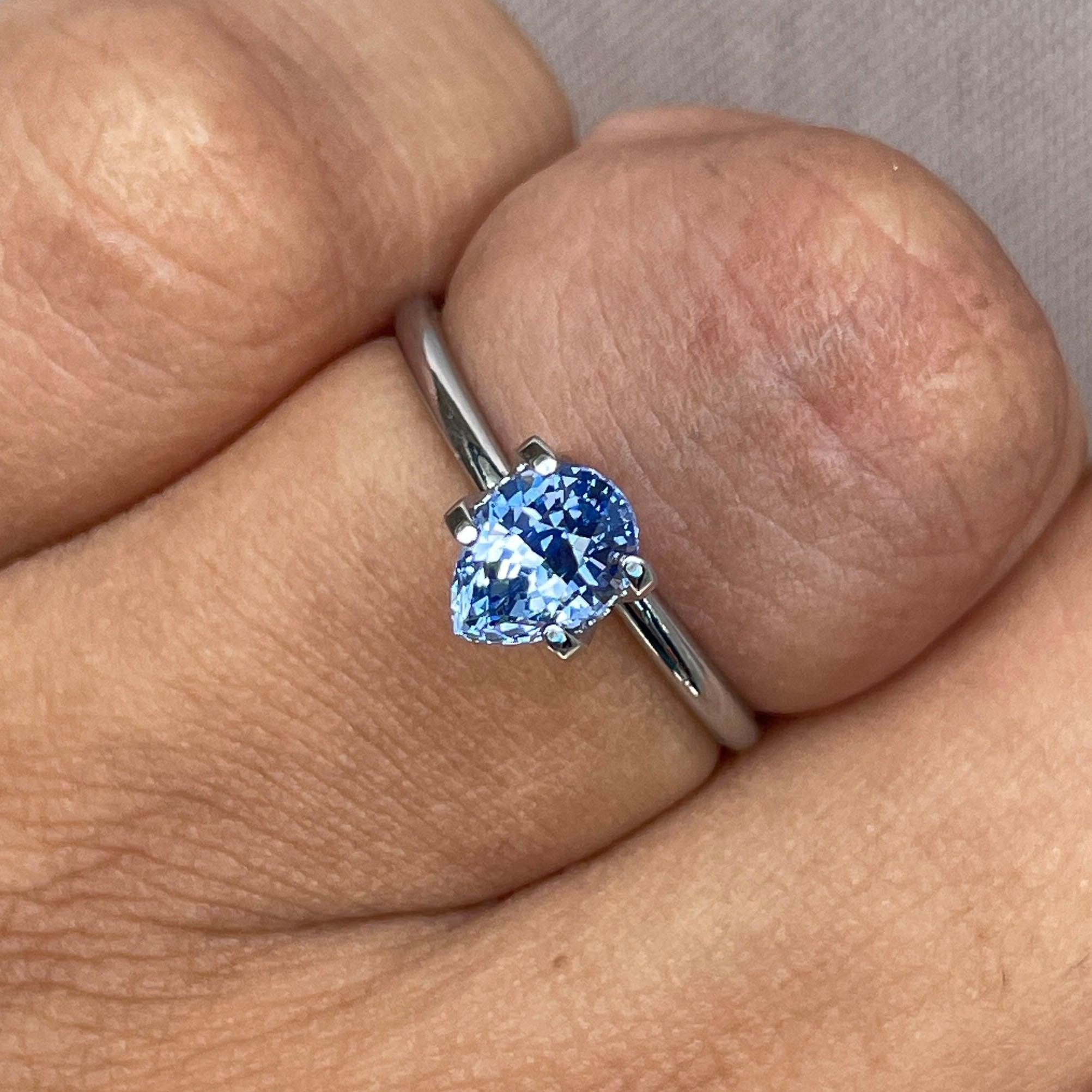blue precious stone
