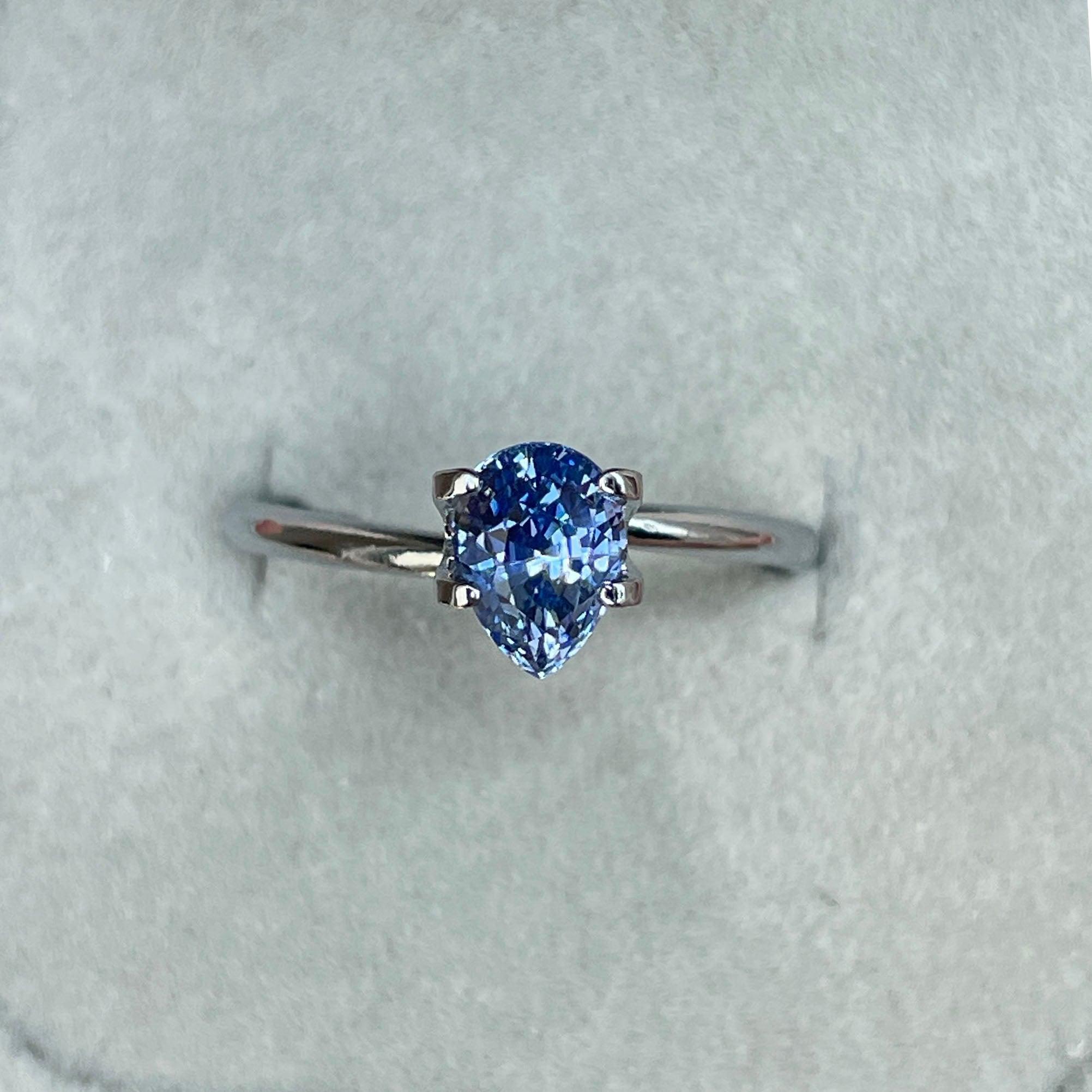 blue precious stone