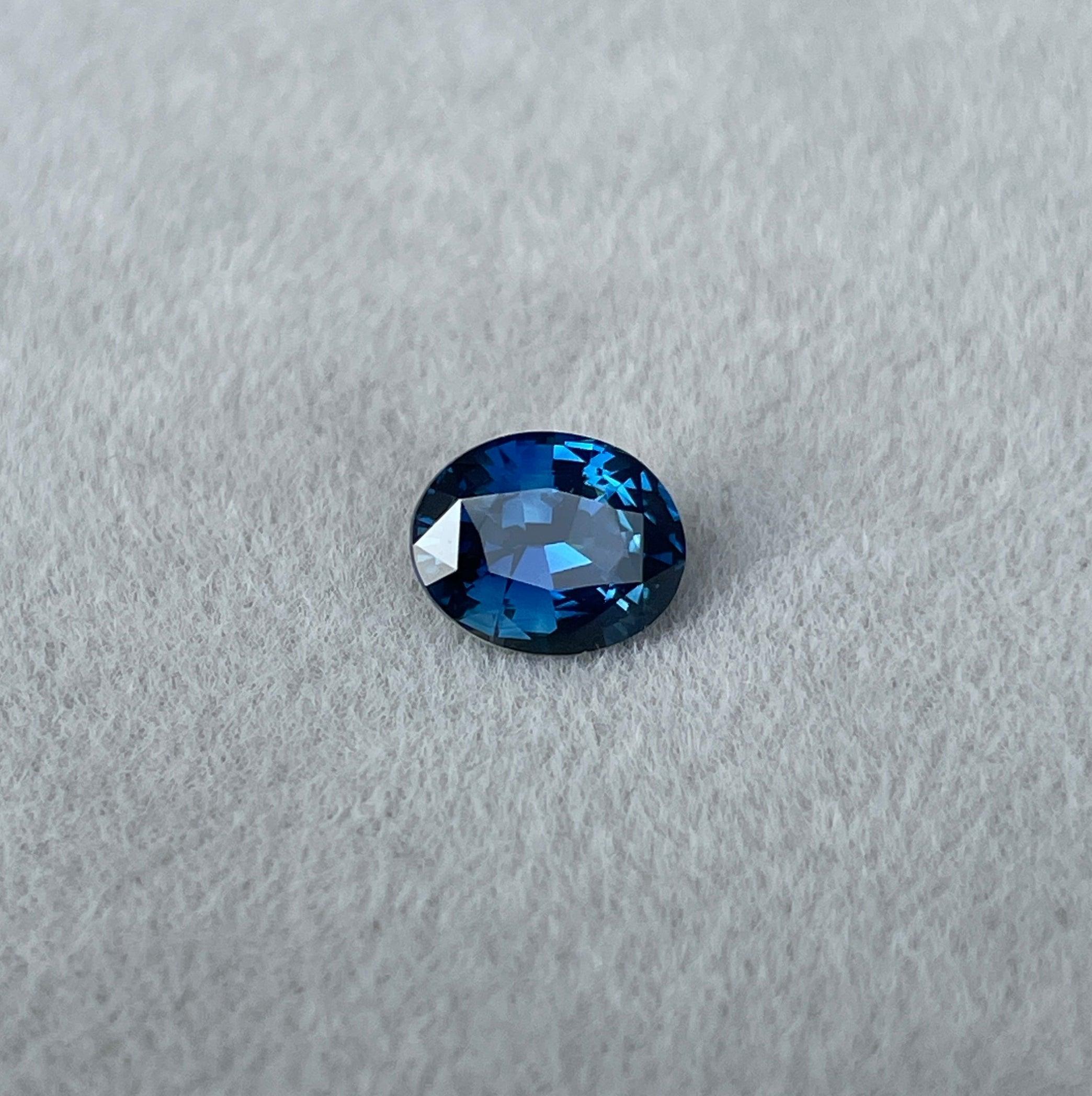 blue sapphire engagement rings