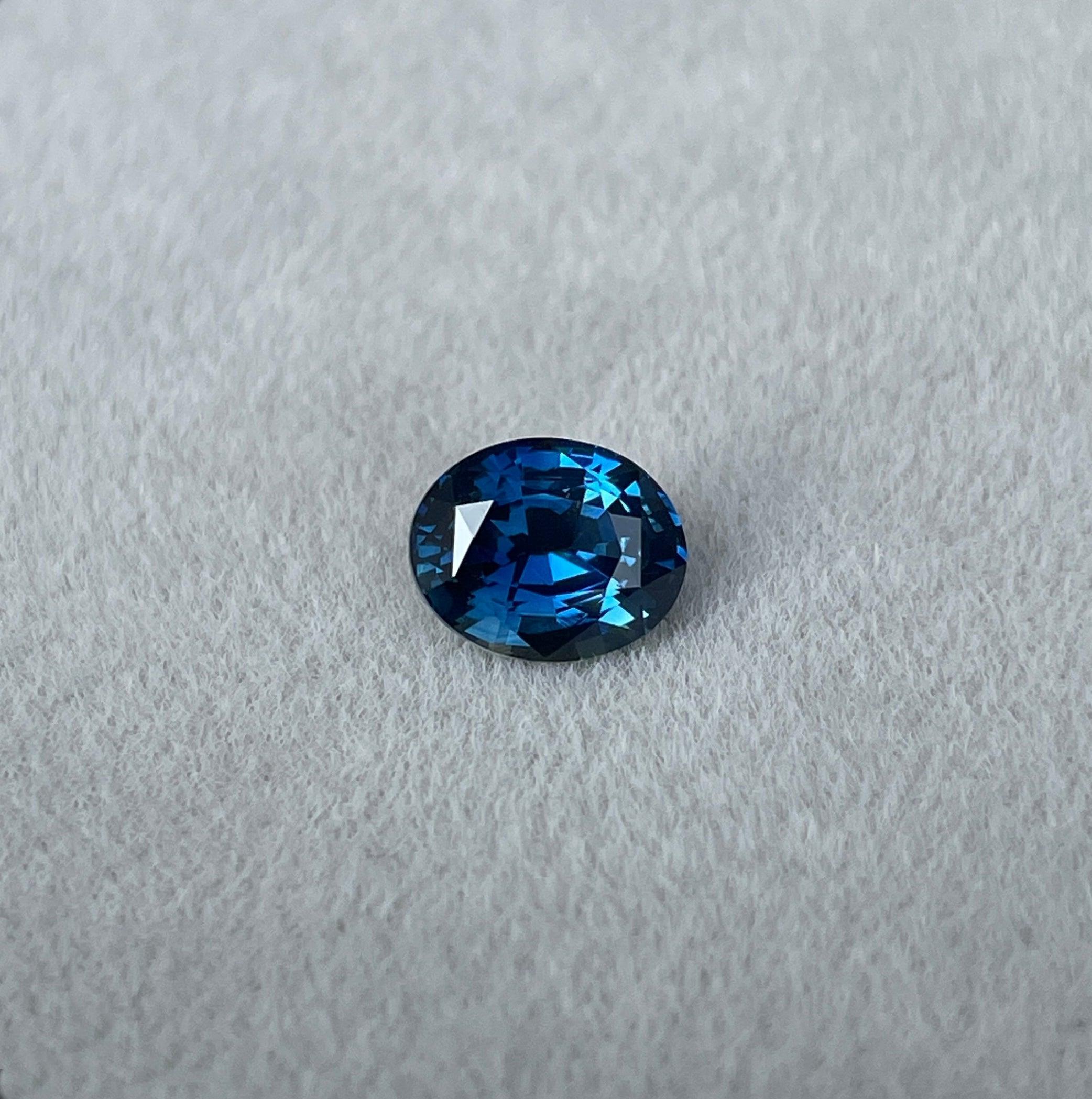 blue sapphire engagement rings