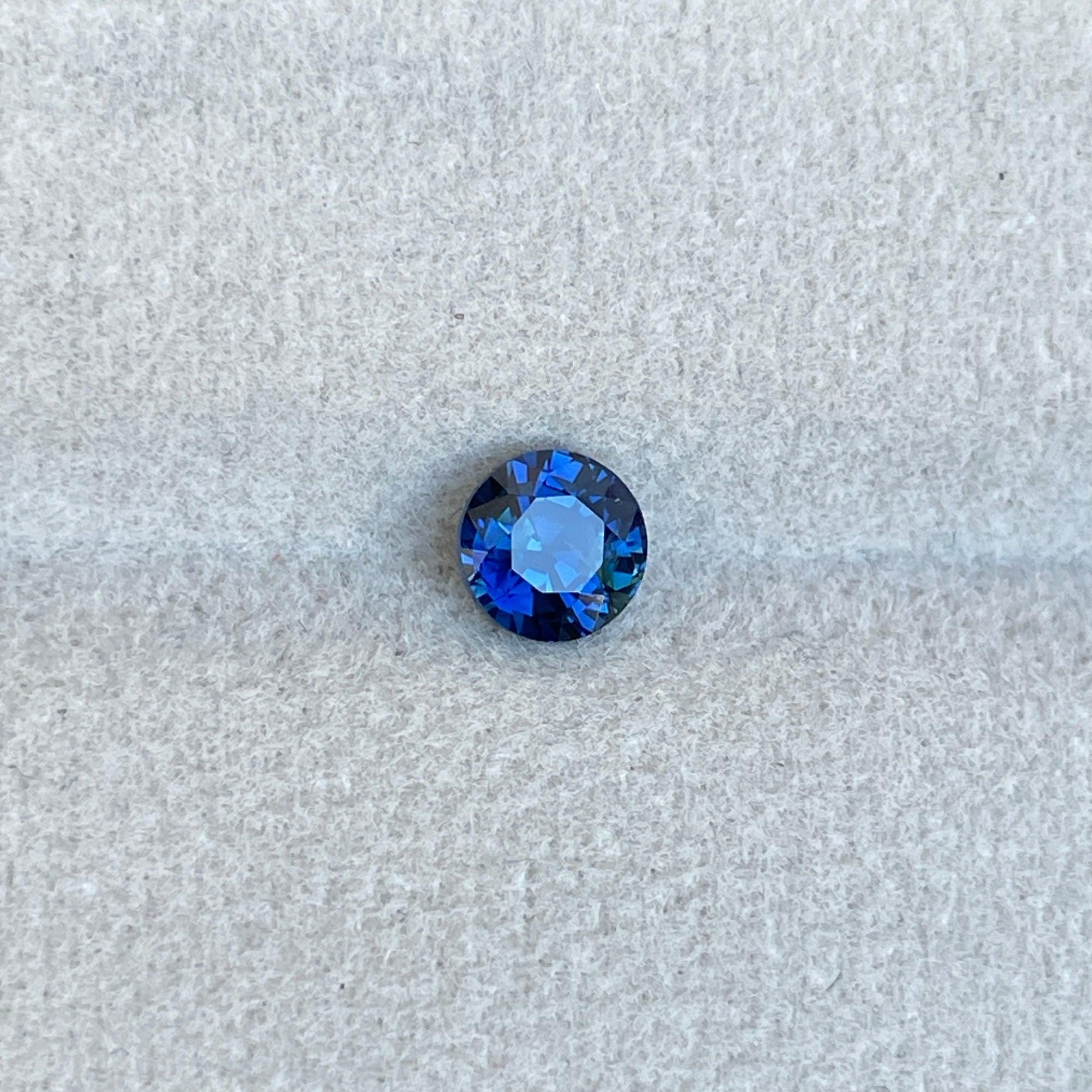 blue sapphire engagement rings